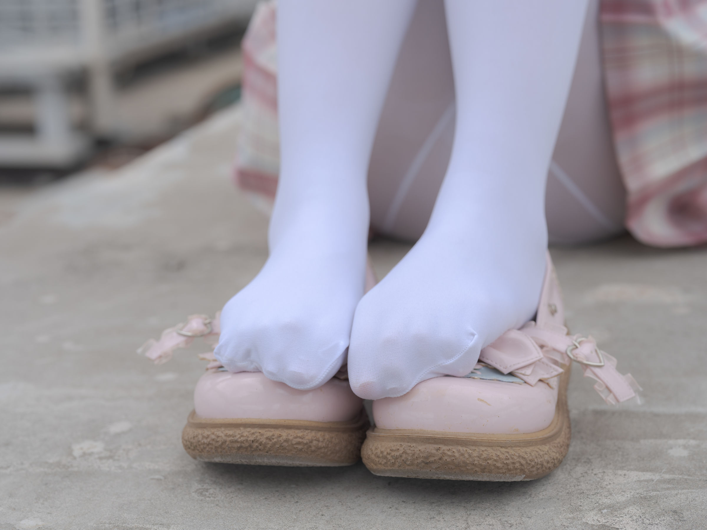 森萝财团写真 - 小圆 试拍 JKJK格子裙 80D  第39张