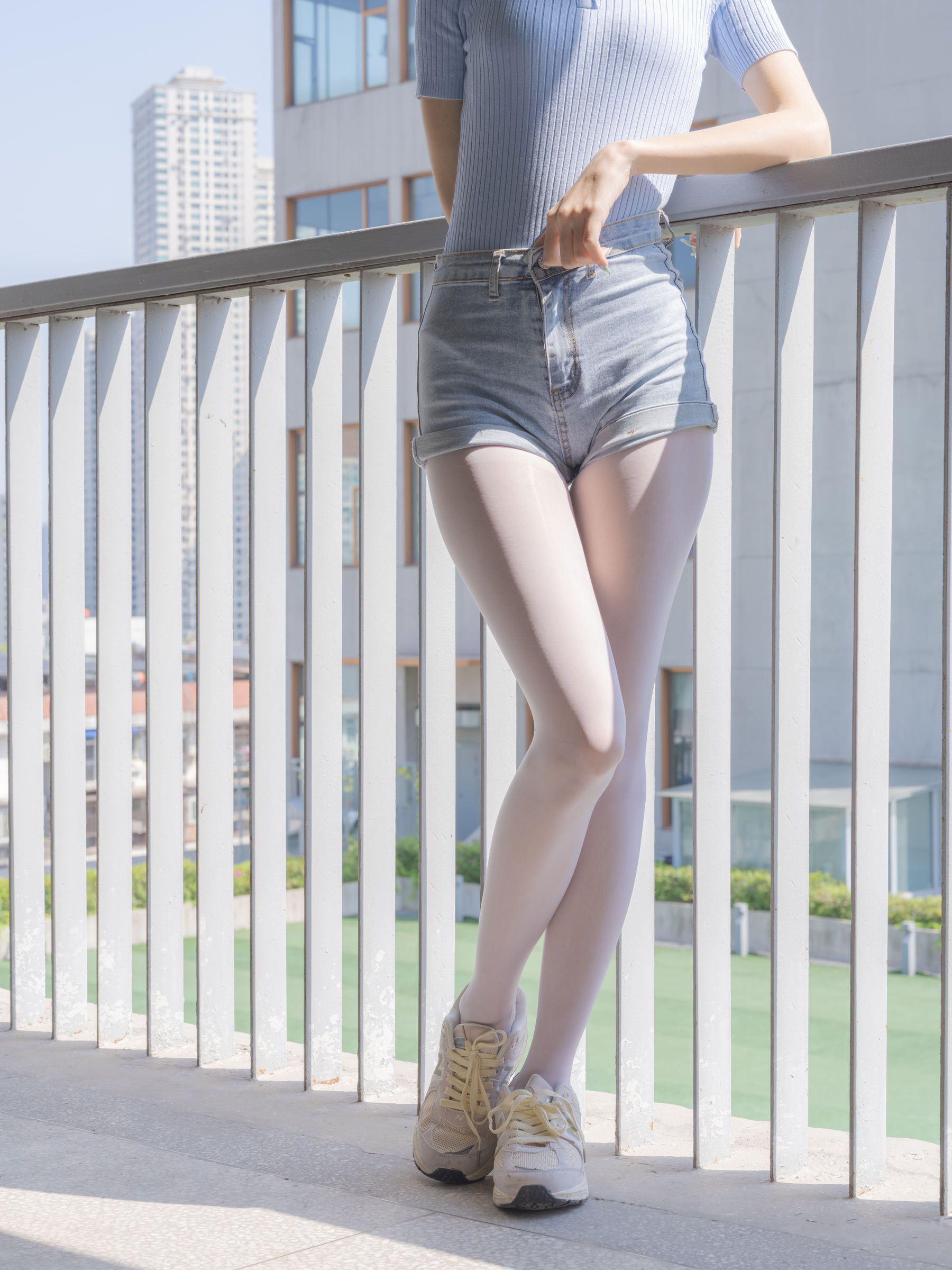 森萝财团写真 - 媛媛 试拍 15D超薄白丝  第22张