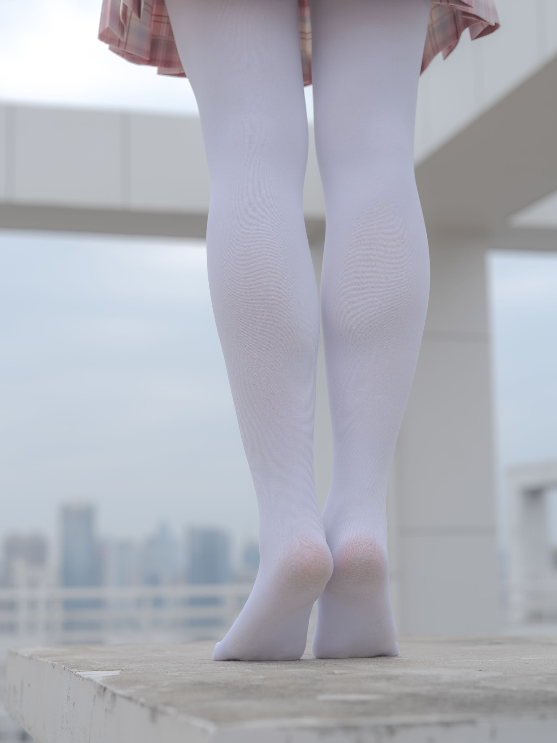 森萝财团写真 - 小圆 试拍 JKJK格子裙 80D  第44张