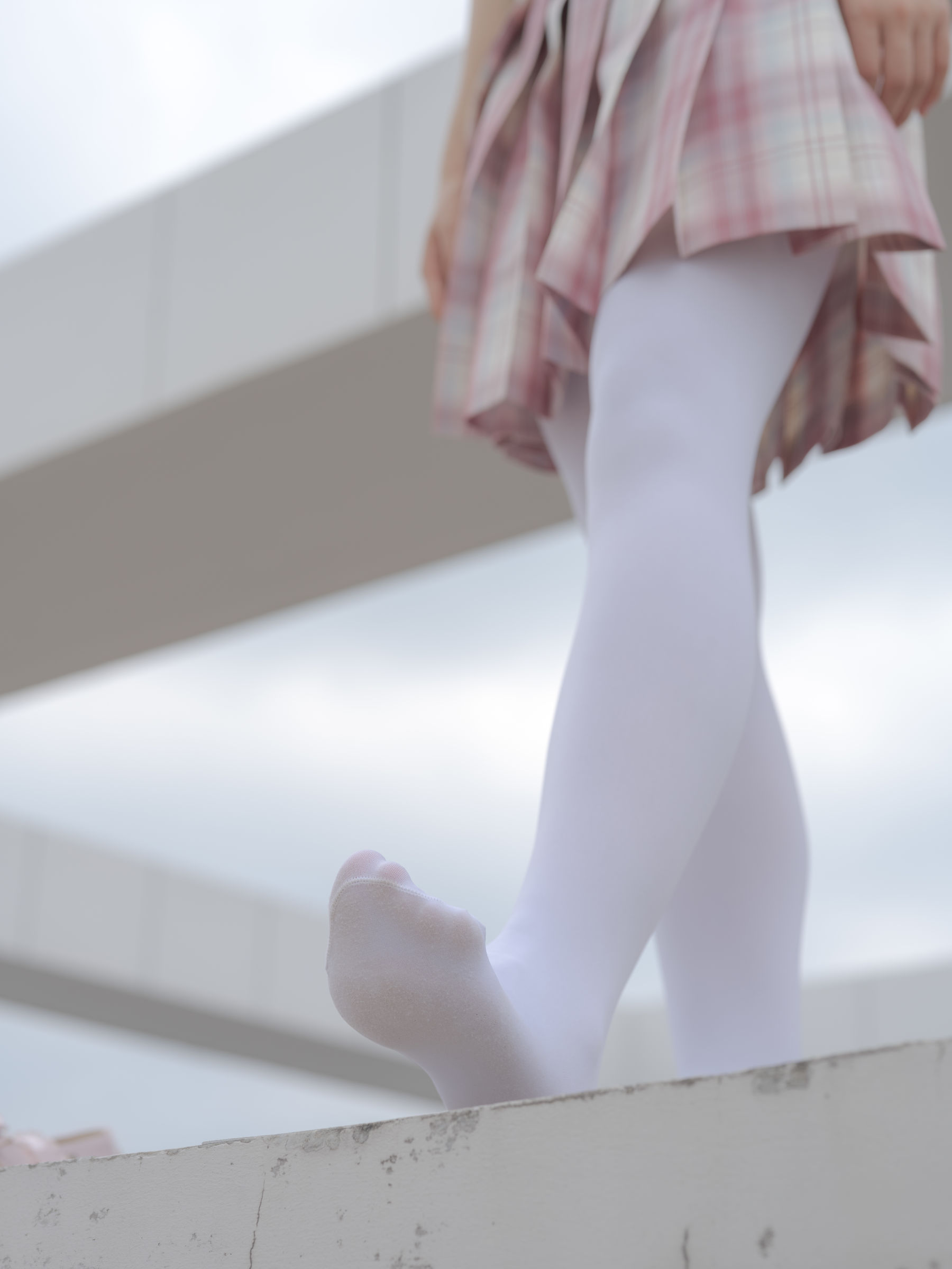 森萝财团写真 - 小圆 试拍 JKJK格子裙 80D  第48张