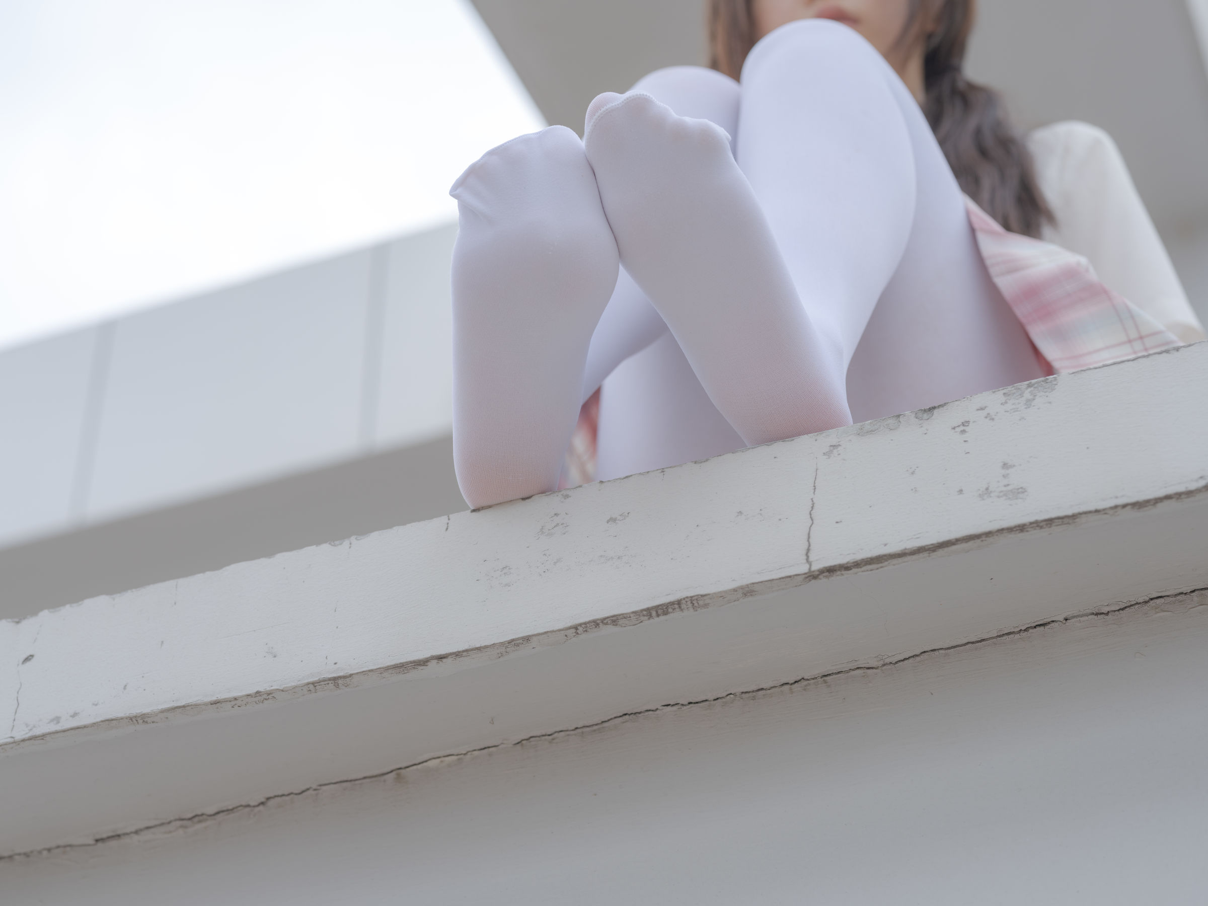 森萝财团写真 - 小圆 试拍 JKJK格子裙 80D  第28张