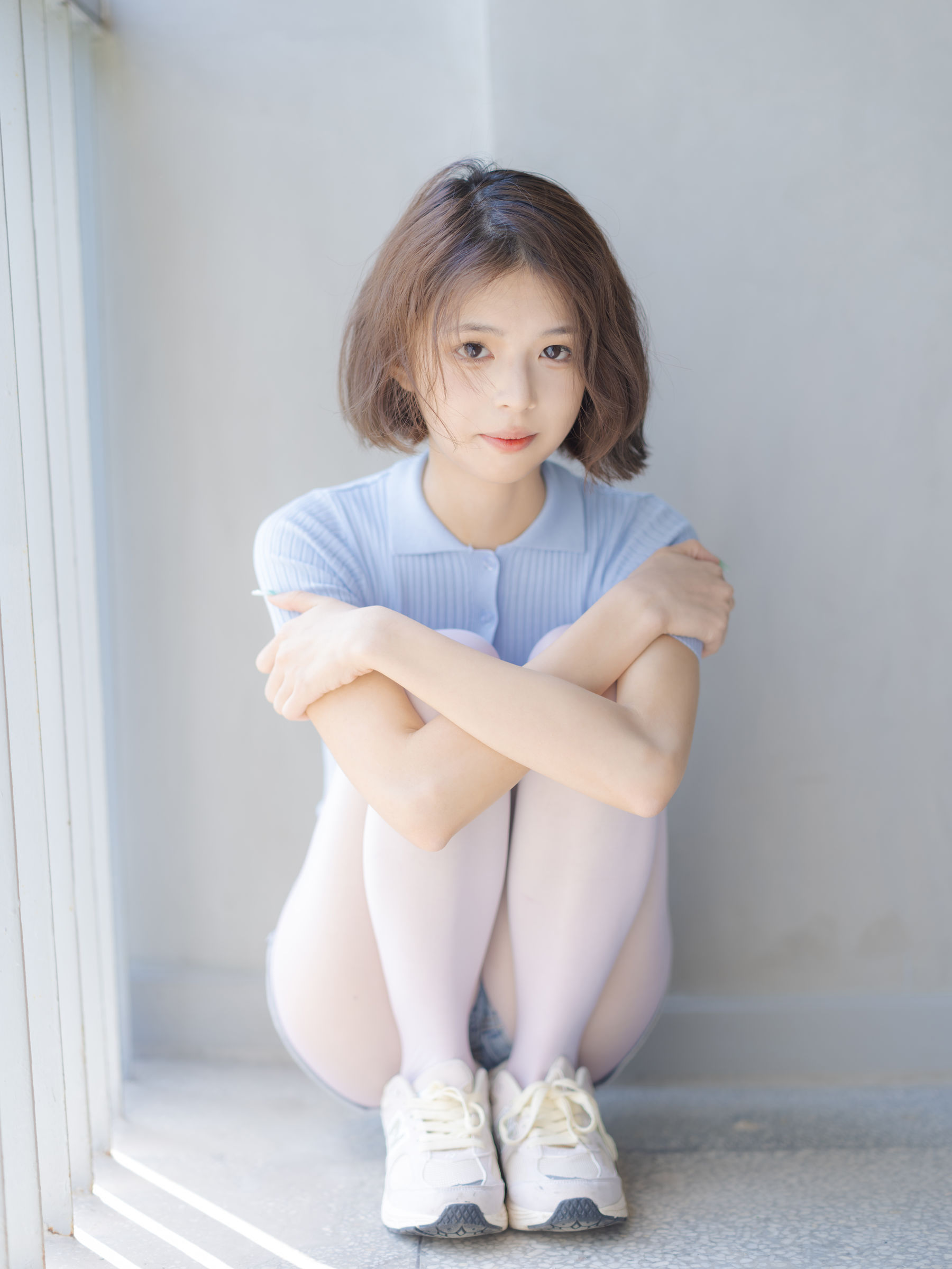 森萝财团写真 - 媛媛 试拍 15D超薄白丝  第3张