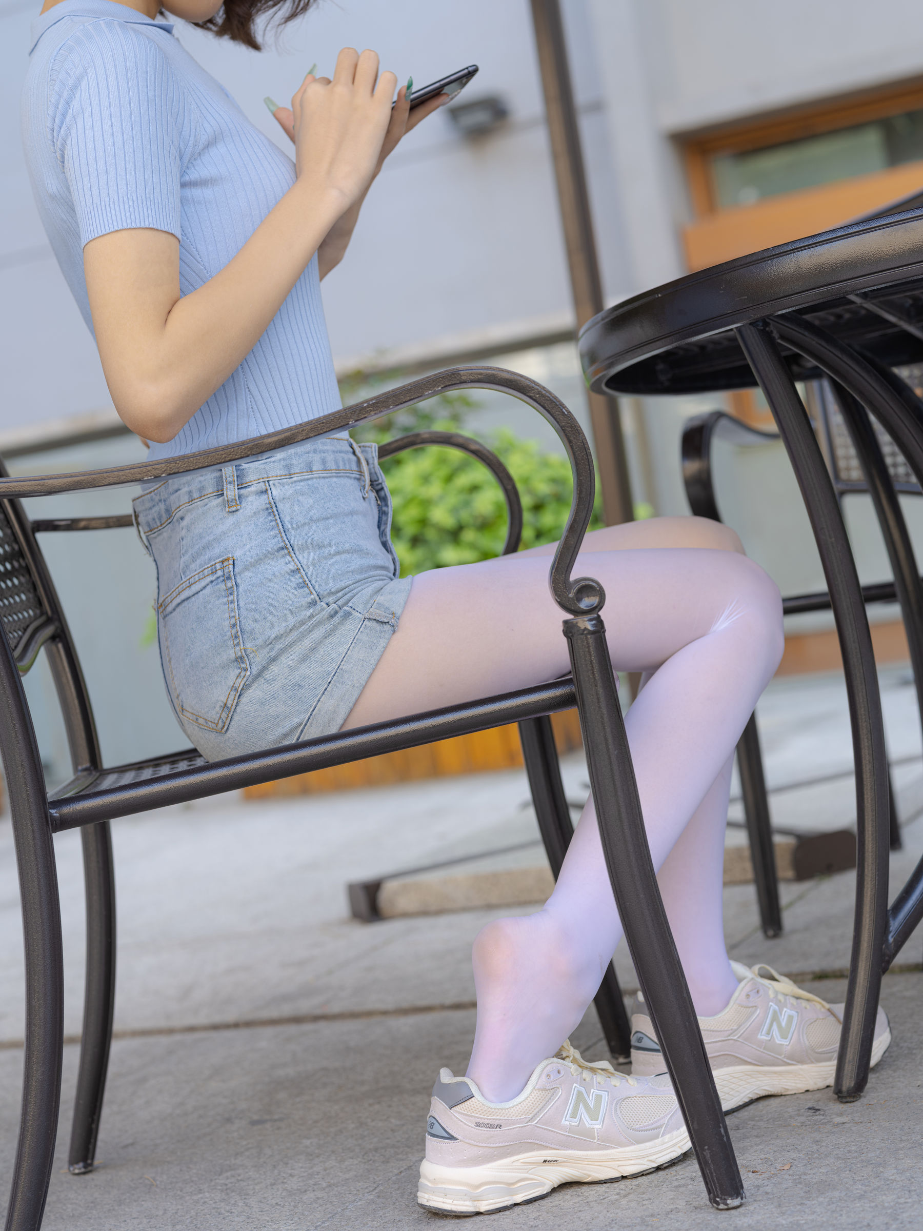 森萝财团写真 - 媛媛 试拍 15D超薄白丝  第56张