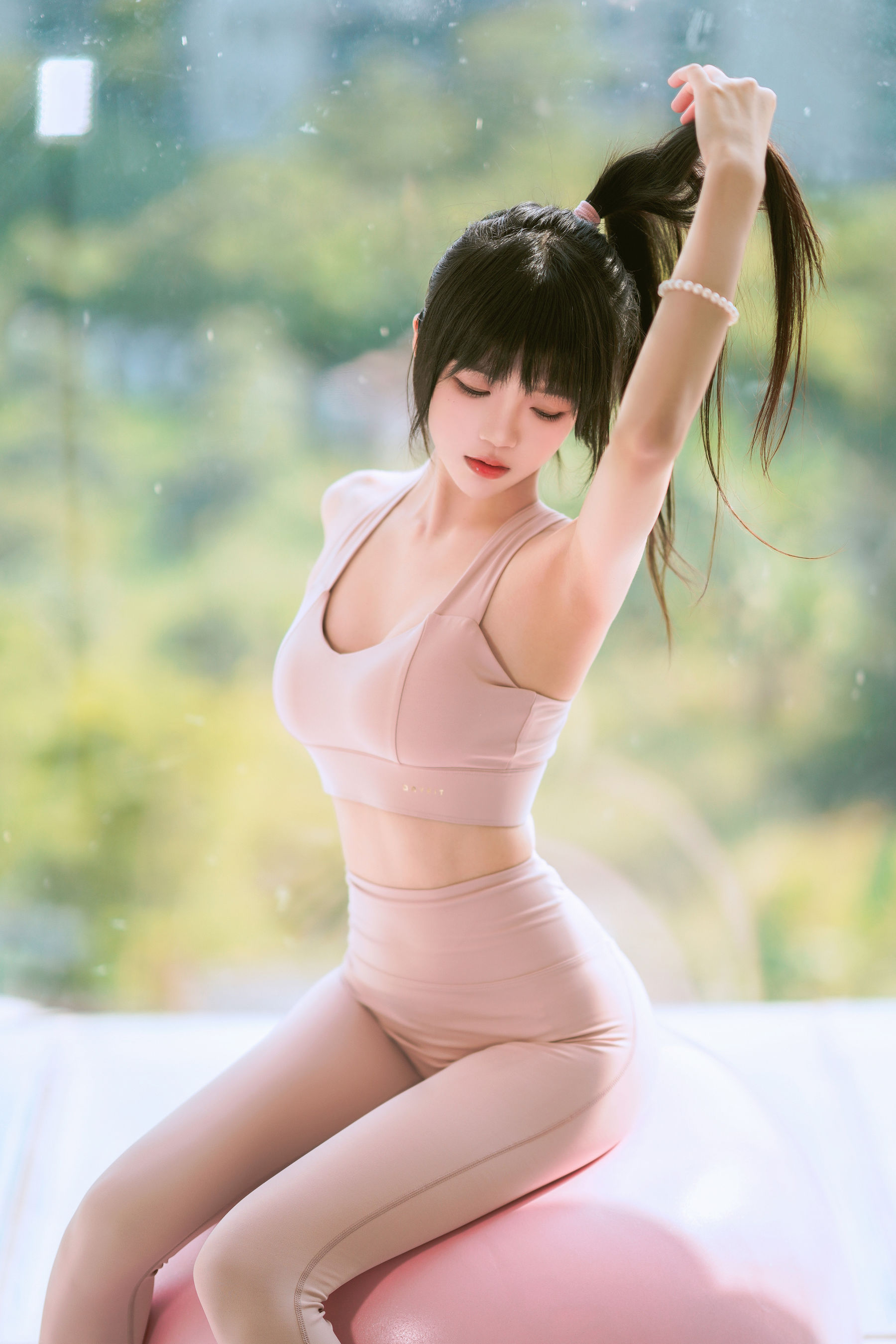 桜桃喵 - 瑜伽服  第40张
