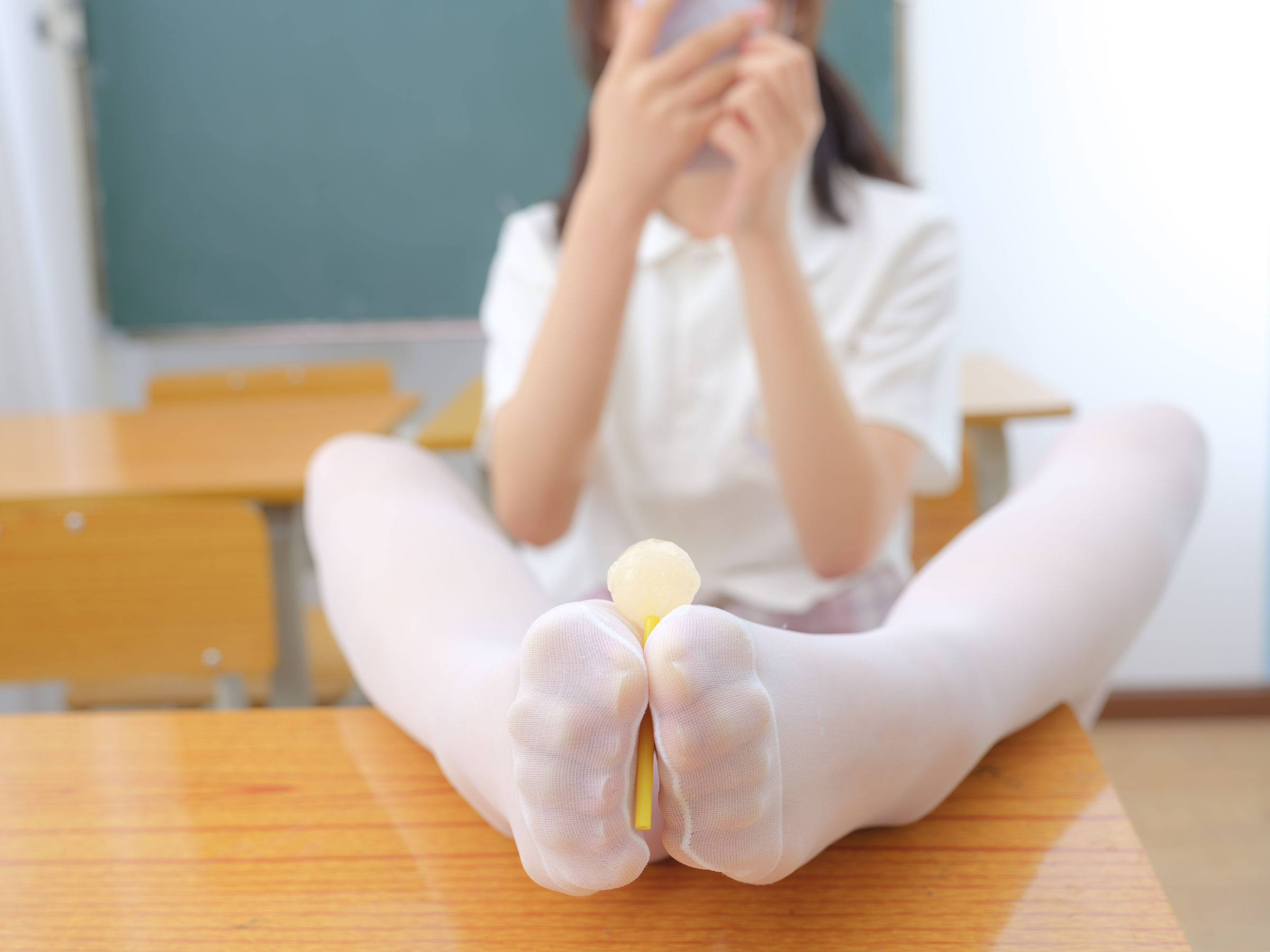 森萝财团写真 - 小圆 试拍 JKJK格子裙 15D  第80张