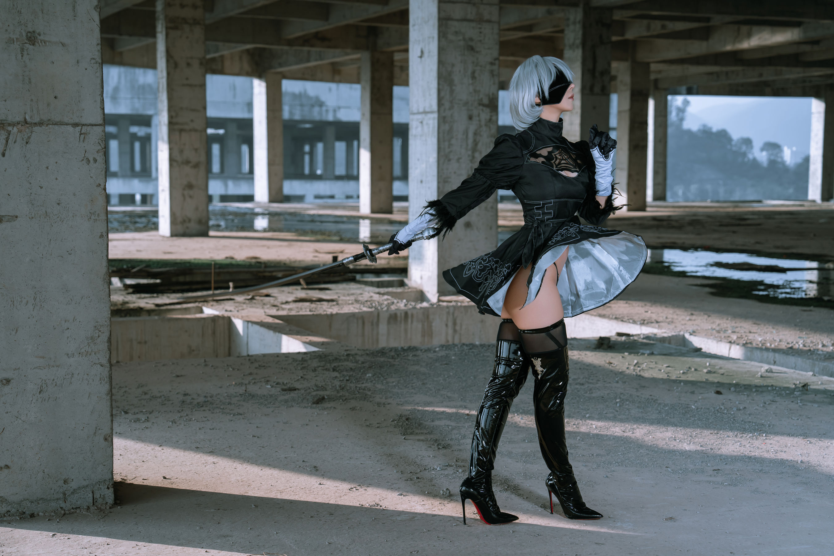 云溪溪 - 奶桃桃 2B YoRHa No.2 Type B 下