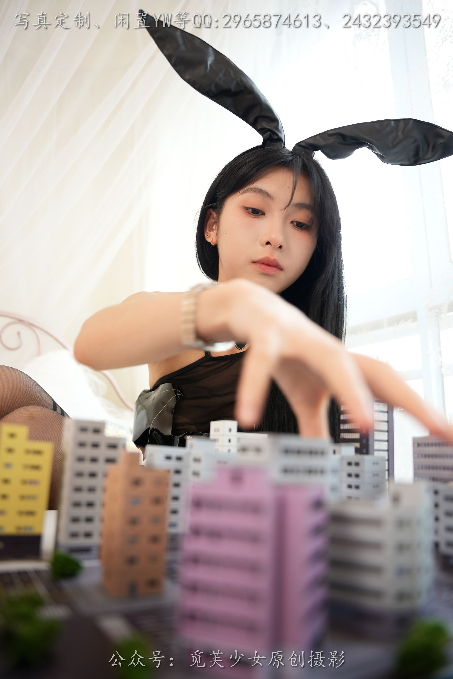 [觅芙少女] NO.273 灵儿 —梦见误入小人国，化身巨人少女