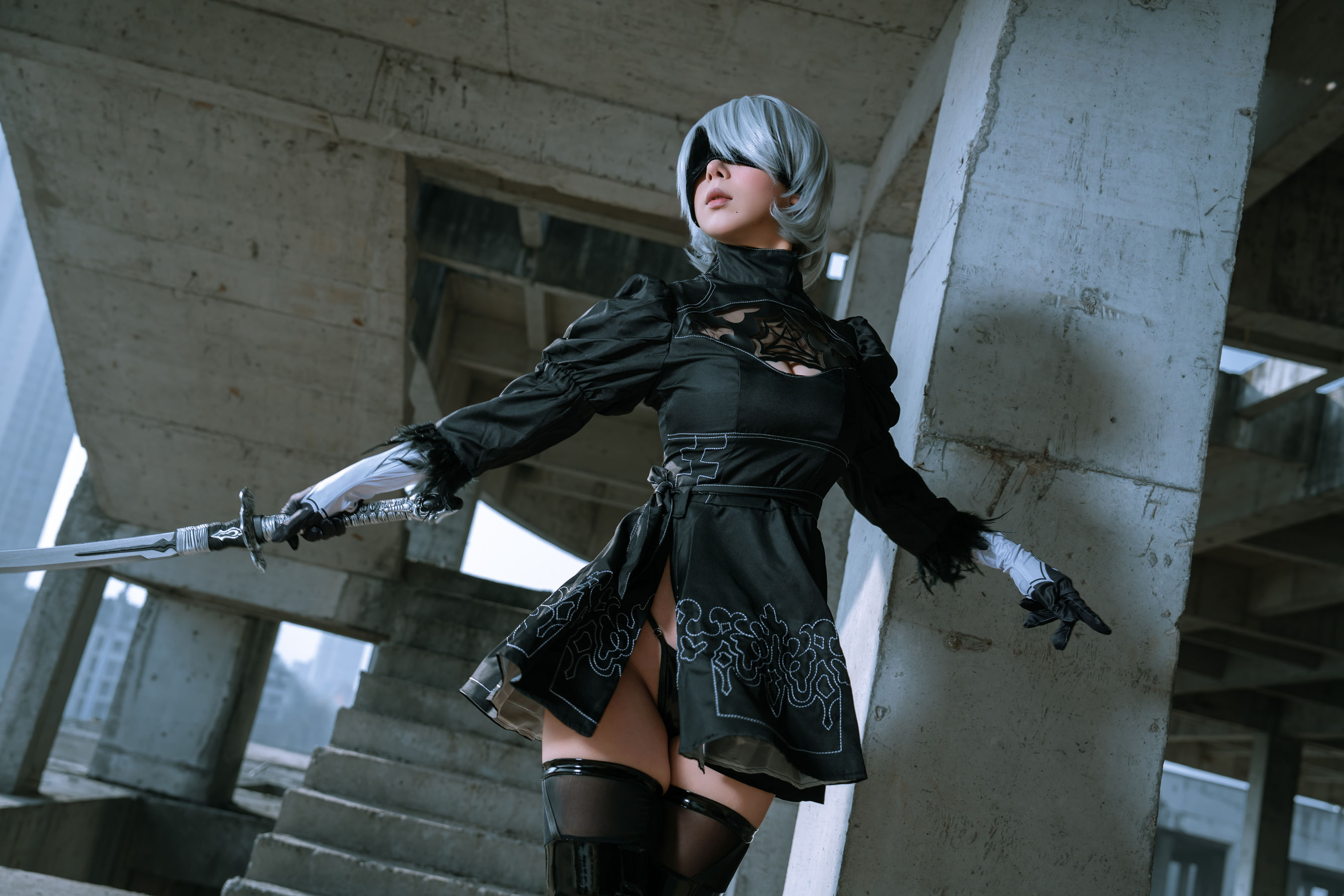 云溪溪 - 奶桃桃 2B YoRHa No.2 Type B 下