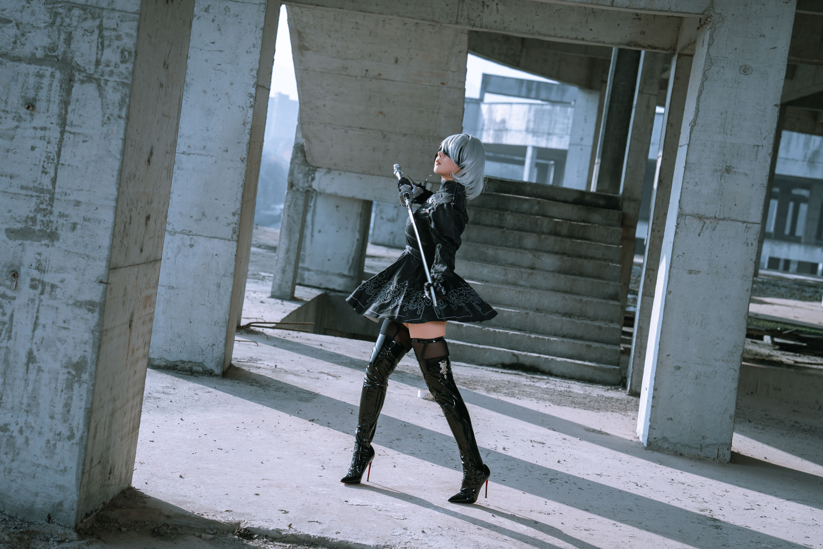 云溪溪 - 奶桃桃 2B YoRHa No.2 Type B 下