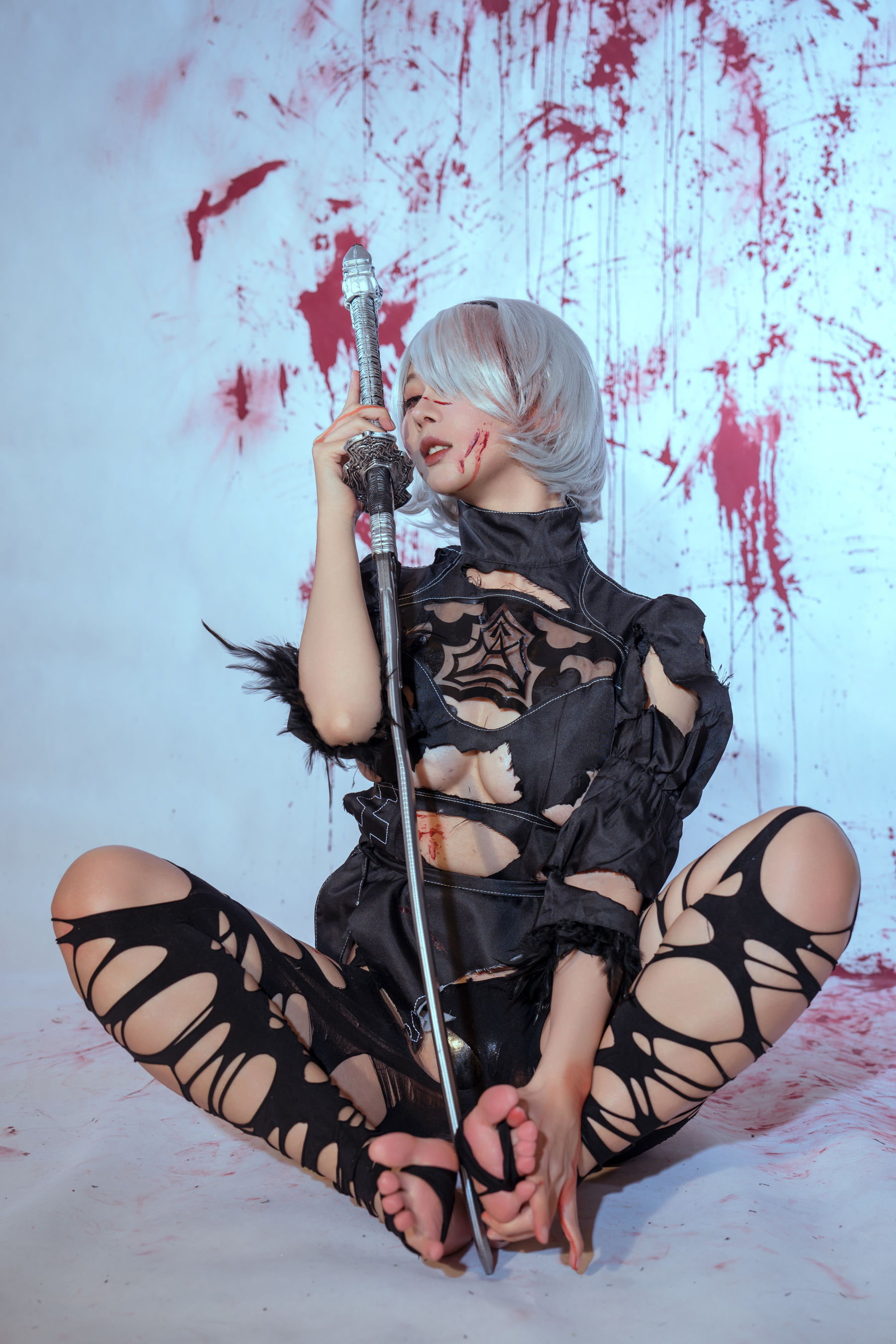 云溪溪 - 奶桃桃 2B YoRHa No.2 Type B 下