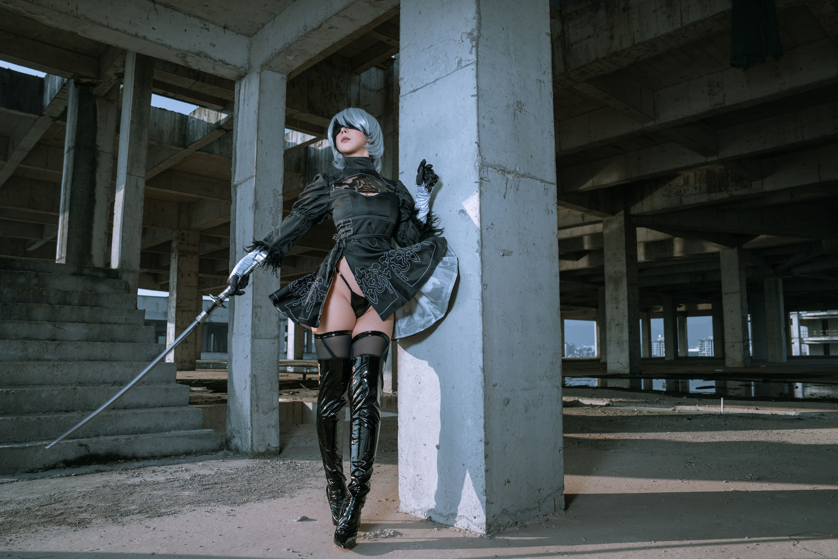 云溪溪 - 奶桃桃 2B YoRHa No.2 Type B 下