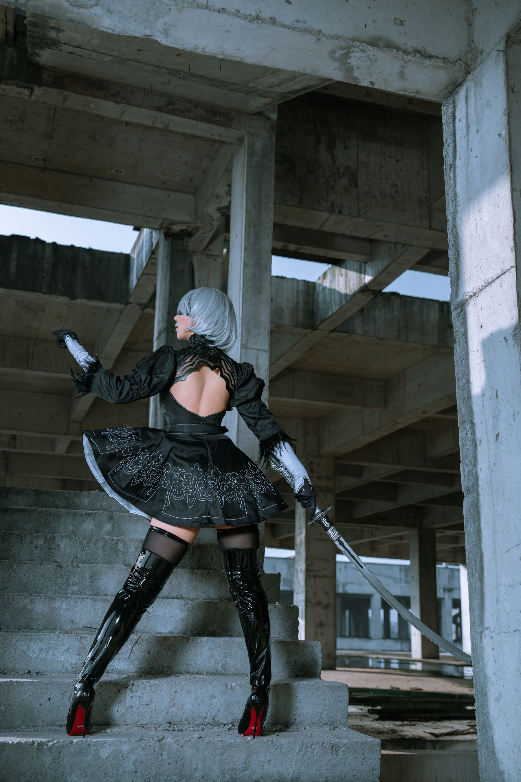 云溪溪 - 奶桃桃 2B YoRHa No.2 Type B 下