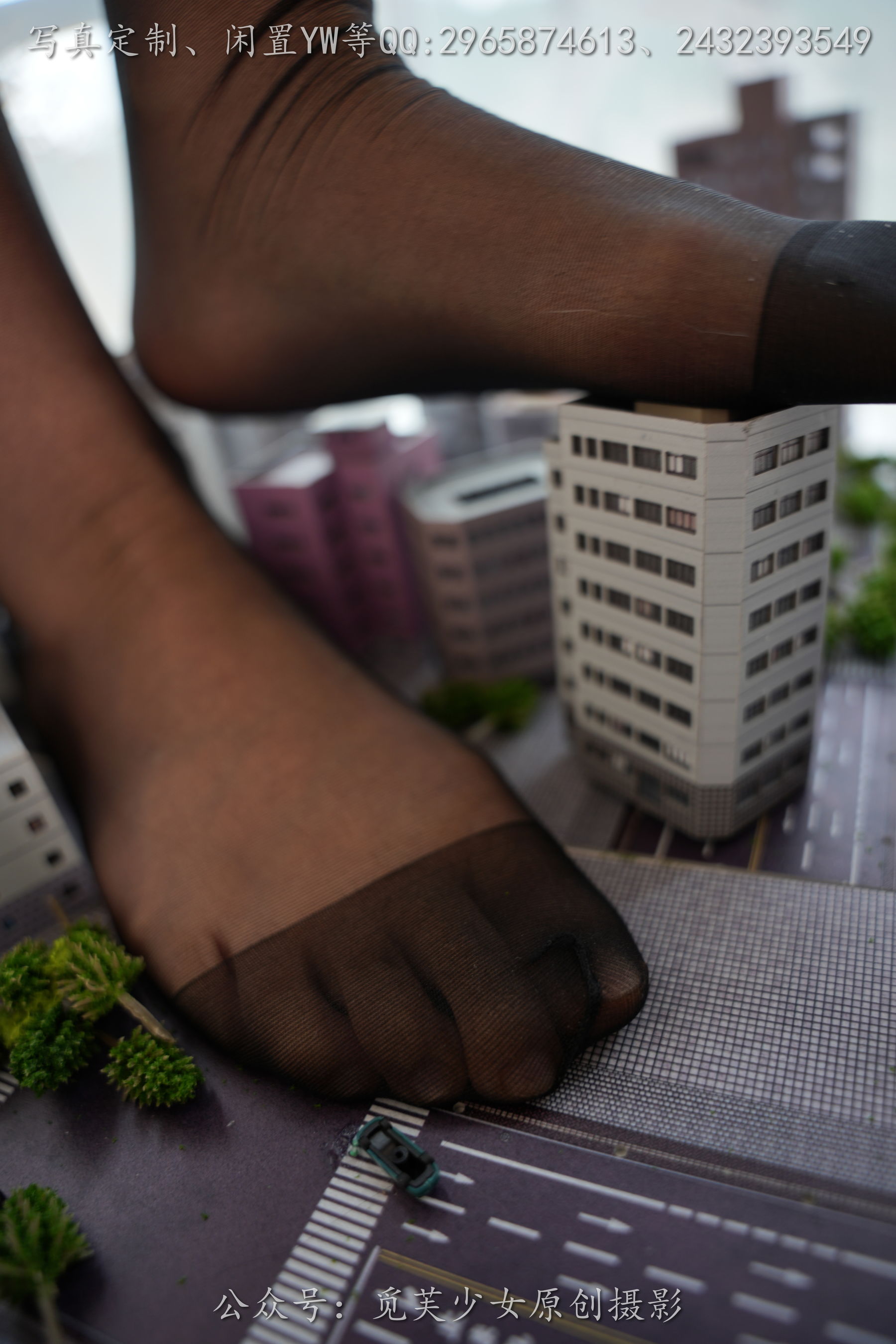 [觅芙少女] NO.273 灵儿 —梦见误入小人国，化身巨人少女