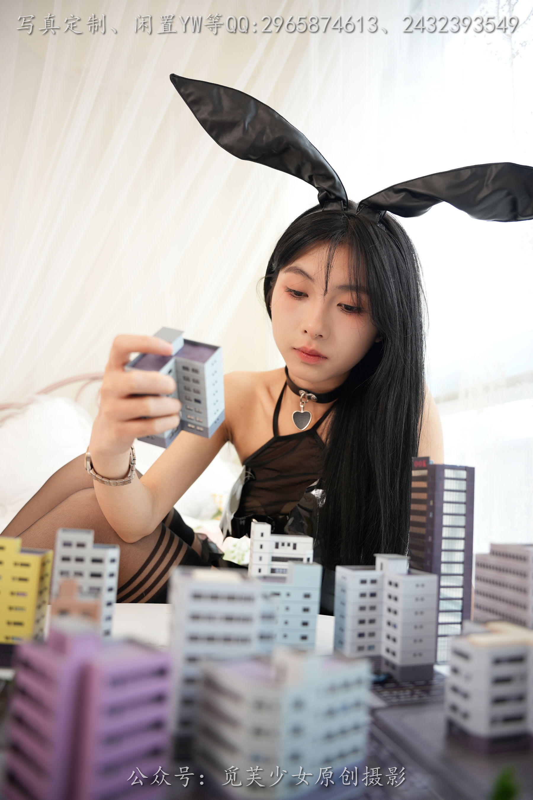 [觅芙少女] NO.273 灵儿 —梦见误入小人国，化身巨人少女