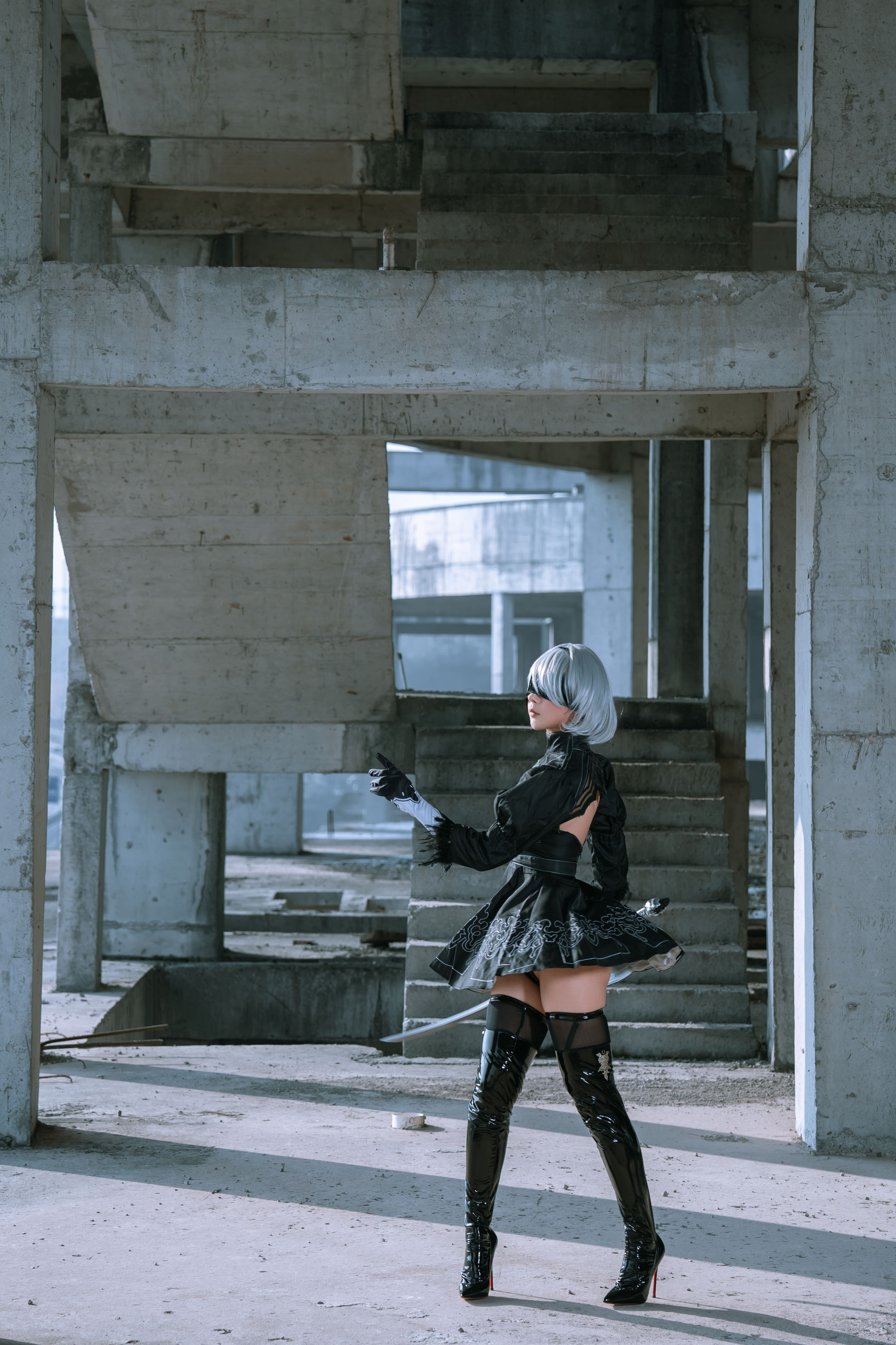 云溪溪 - 奶桃桃 2B YoRHa No.2 Type B 下