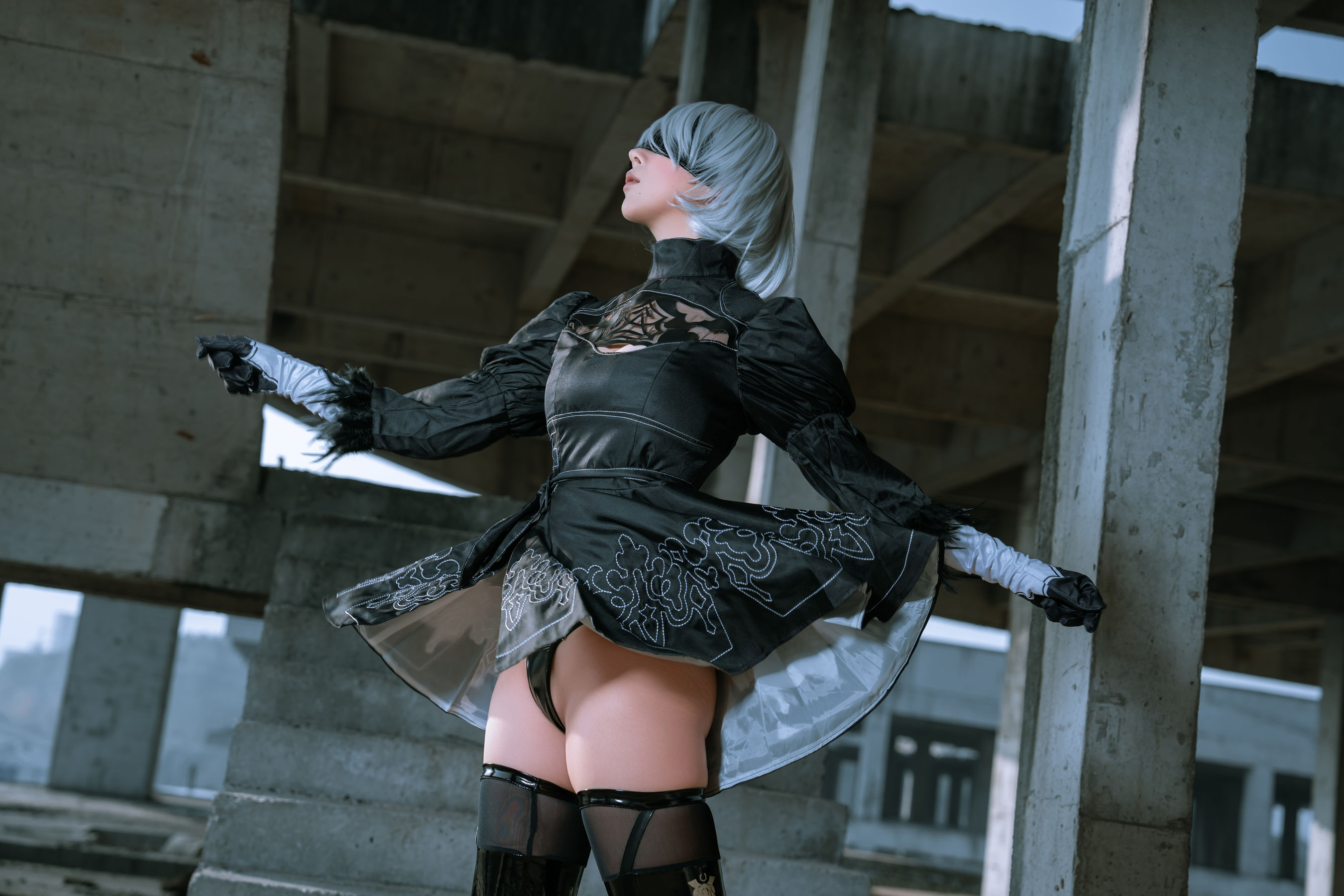 云溪溪 - 奶桃桃 2B YoRHa No.2 Type B 下