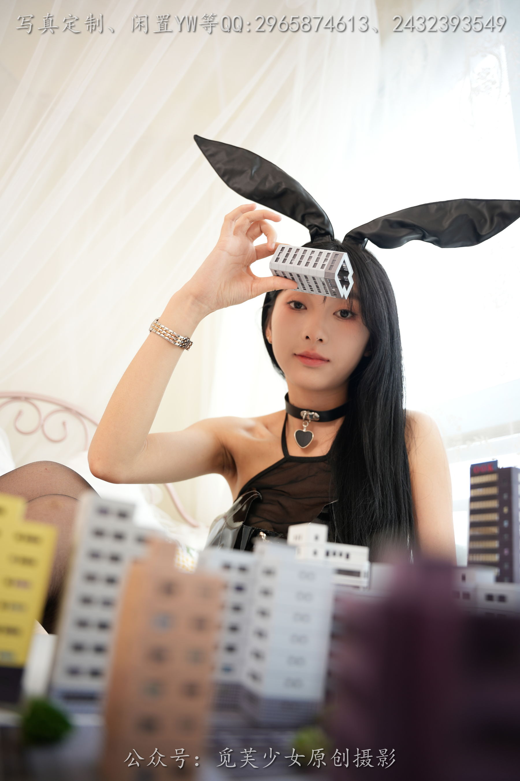 [觅芙少女] NO.273 灵儿 —梦见误入小人国，化身巨人少女