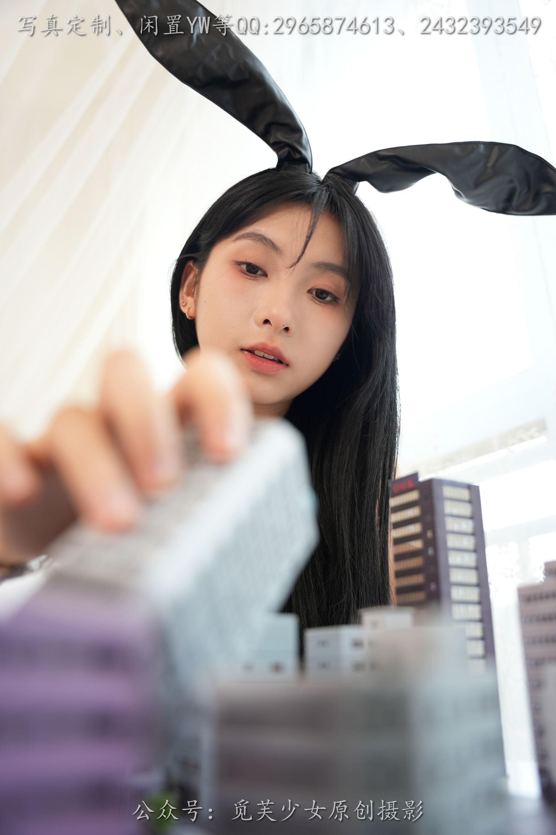 [觅芙少女] NO.273 灵儿 —梦见误入小人国，化身巨人少女