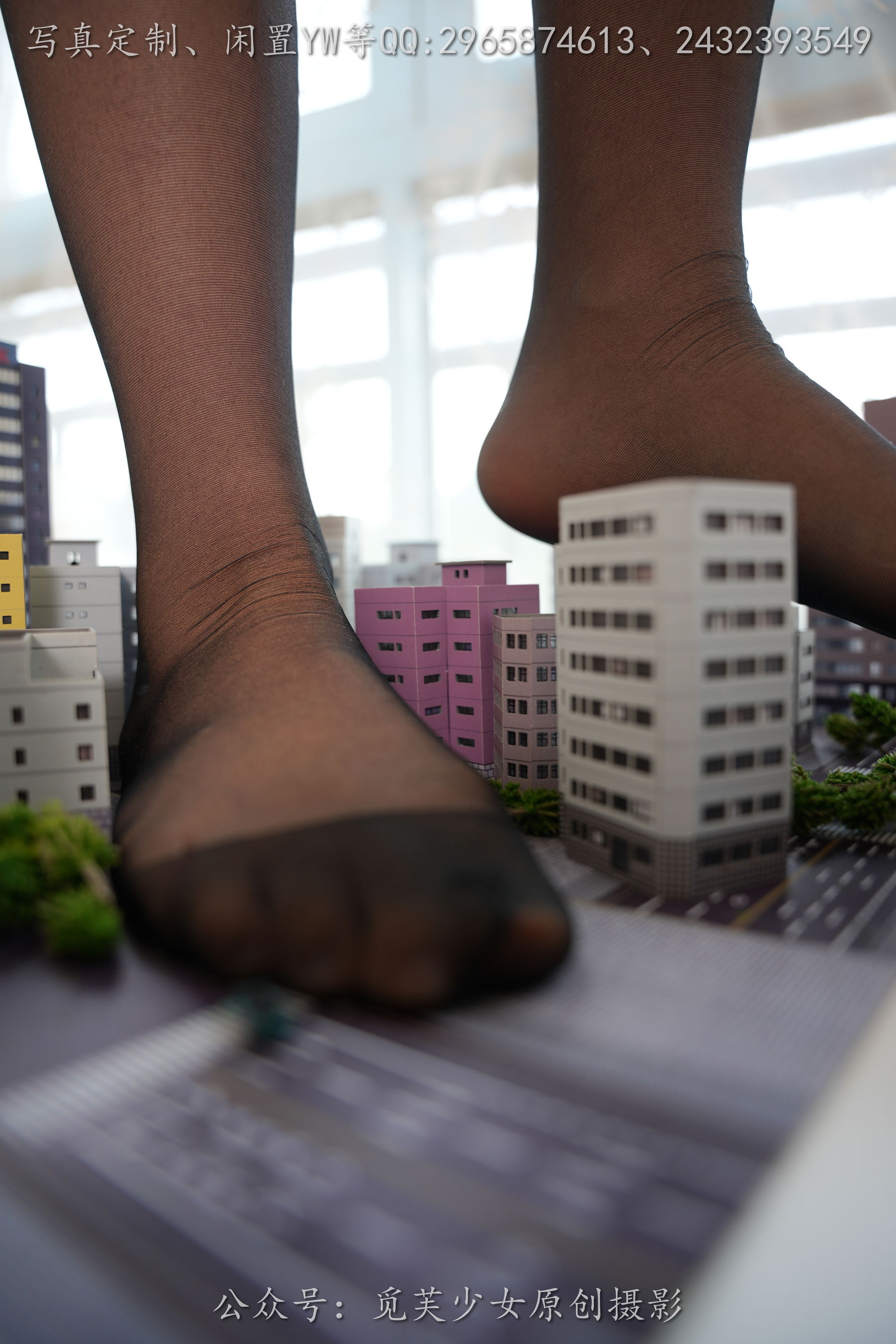 [觅芙少女] NO.273 灵儿 —梦见误入小人国，化身巨人少女