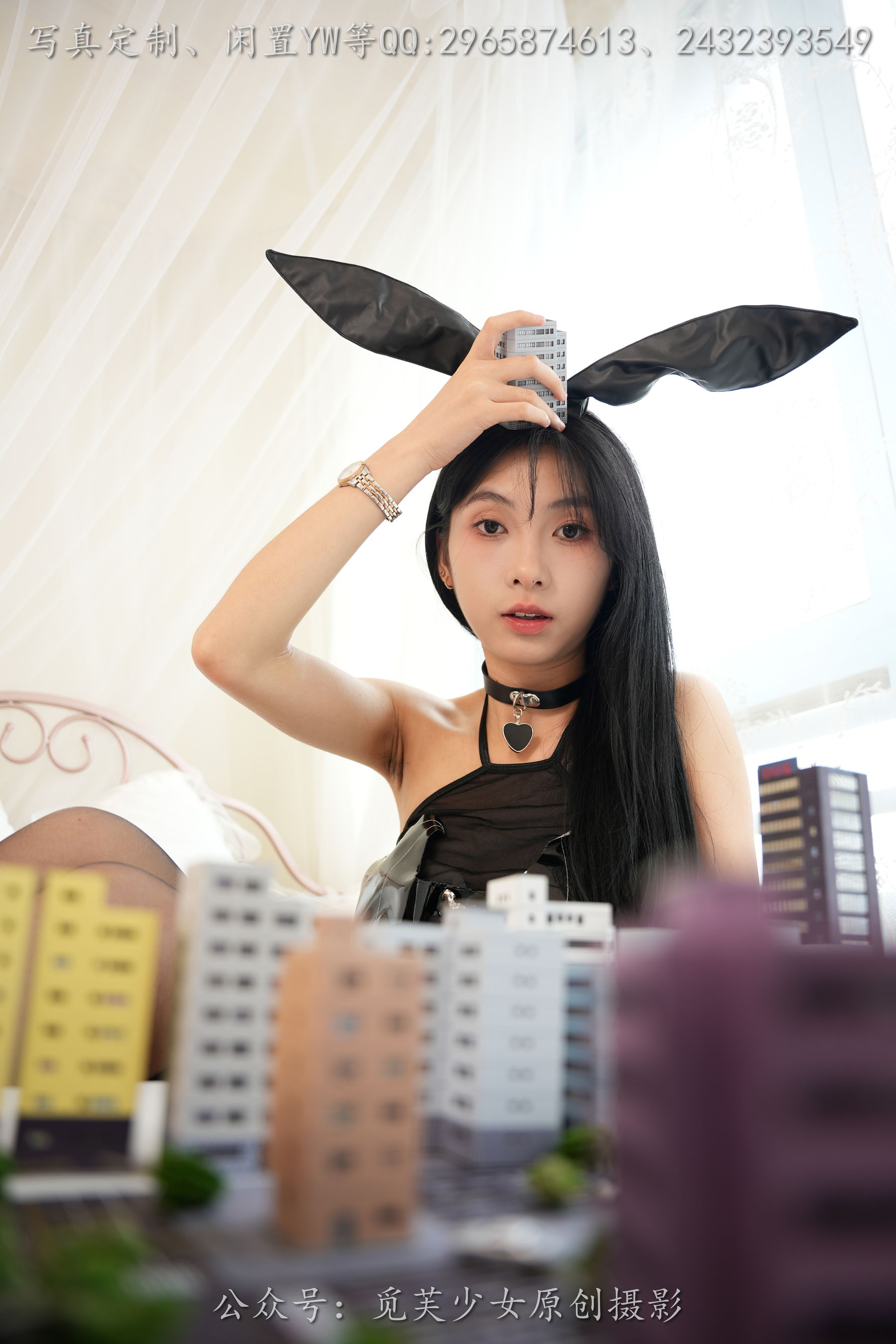 [觅芙少女] NO.273 灵儿 —梦见误入小人国，化身巨人少女