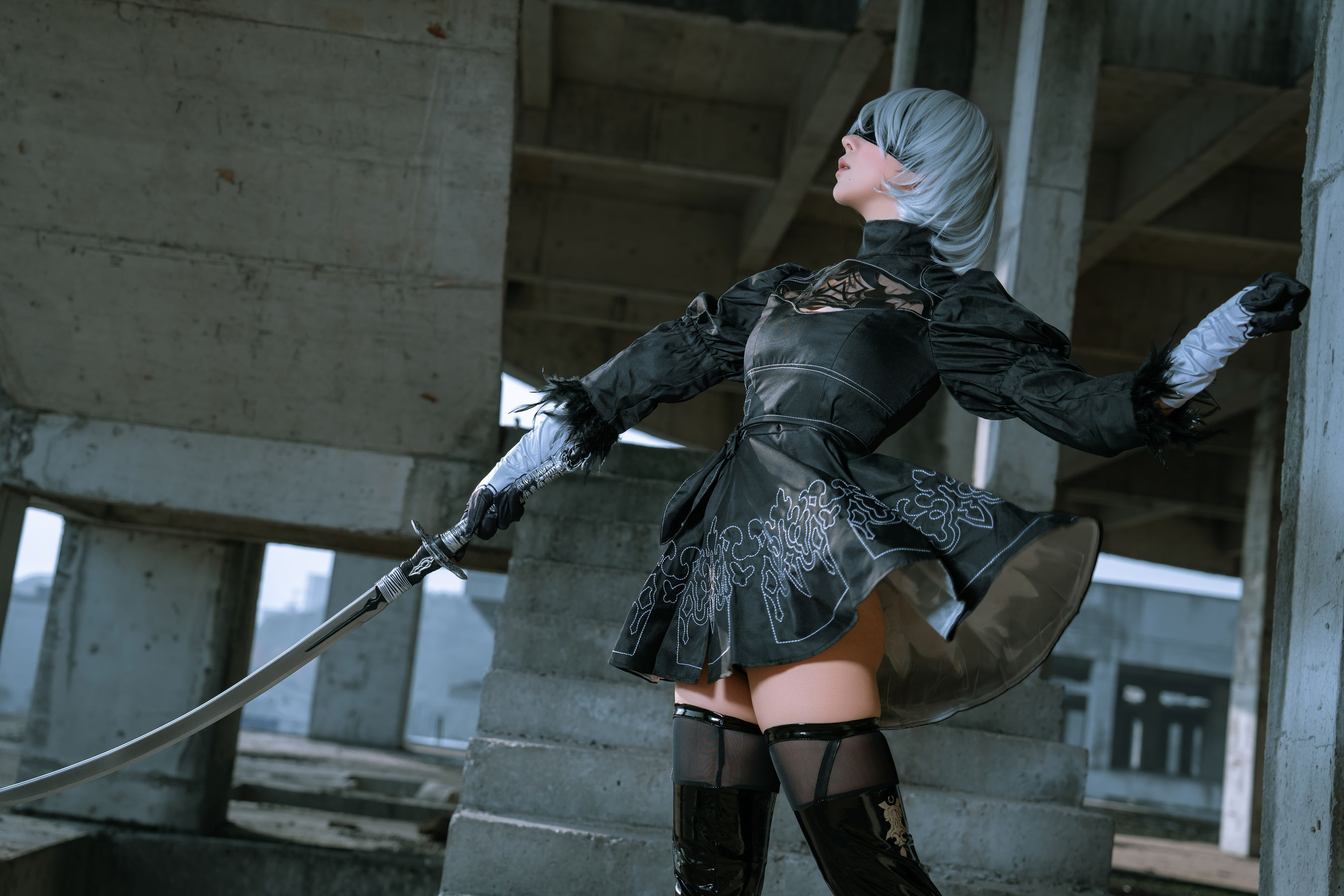 云溪溪 - 奶桃桃 2B YoRHa No.2 Type B 下