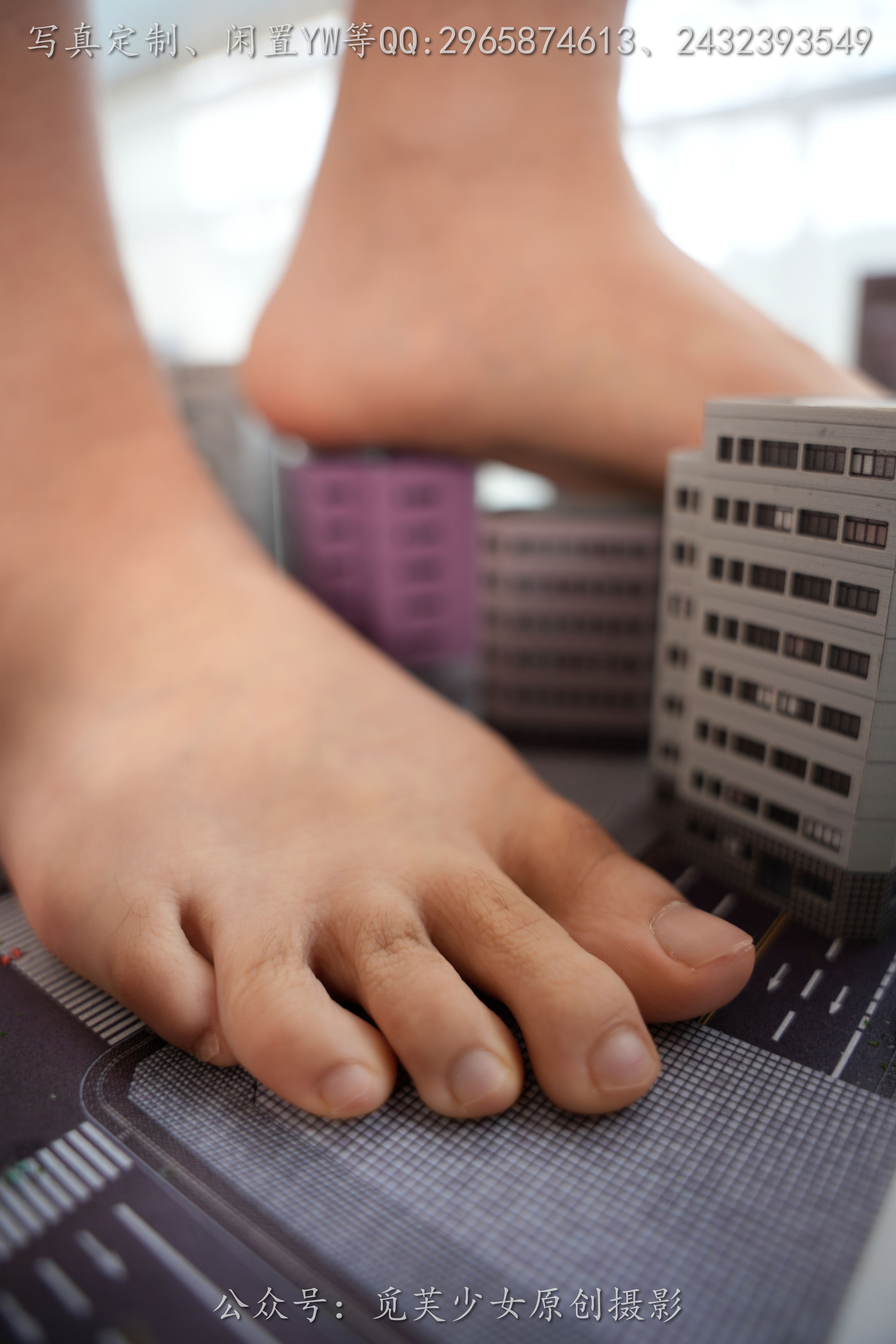 [觅芙少女] NO.273 灵儿 —梦见误入小人国，化身巨人少女