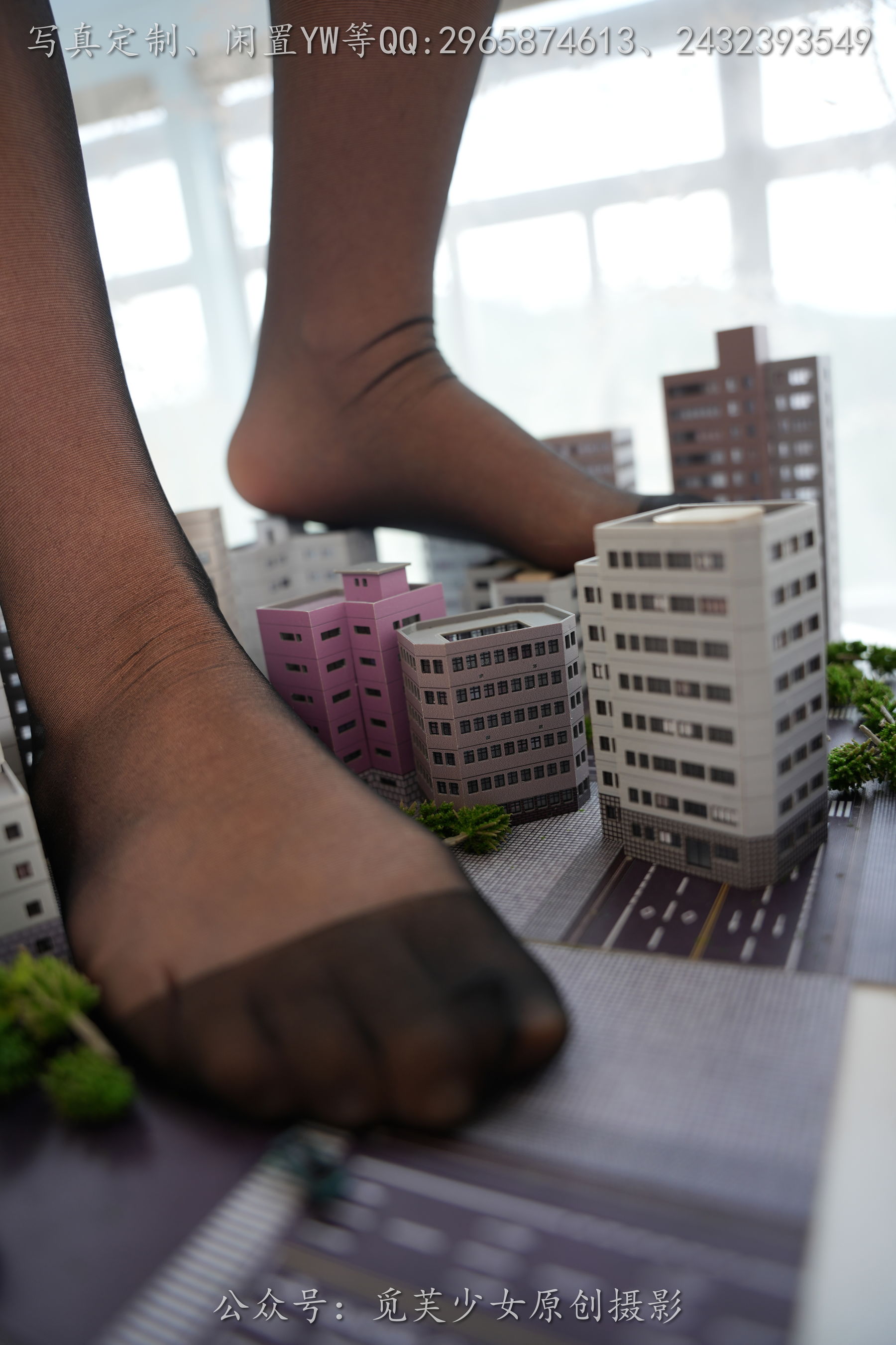 [觅芙少女] NO.273 灵儿 —梦见误入小人国，化身巨人少女