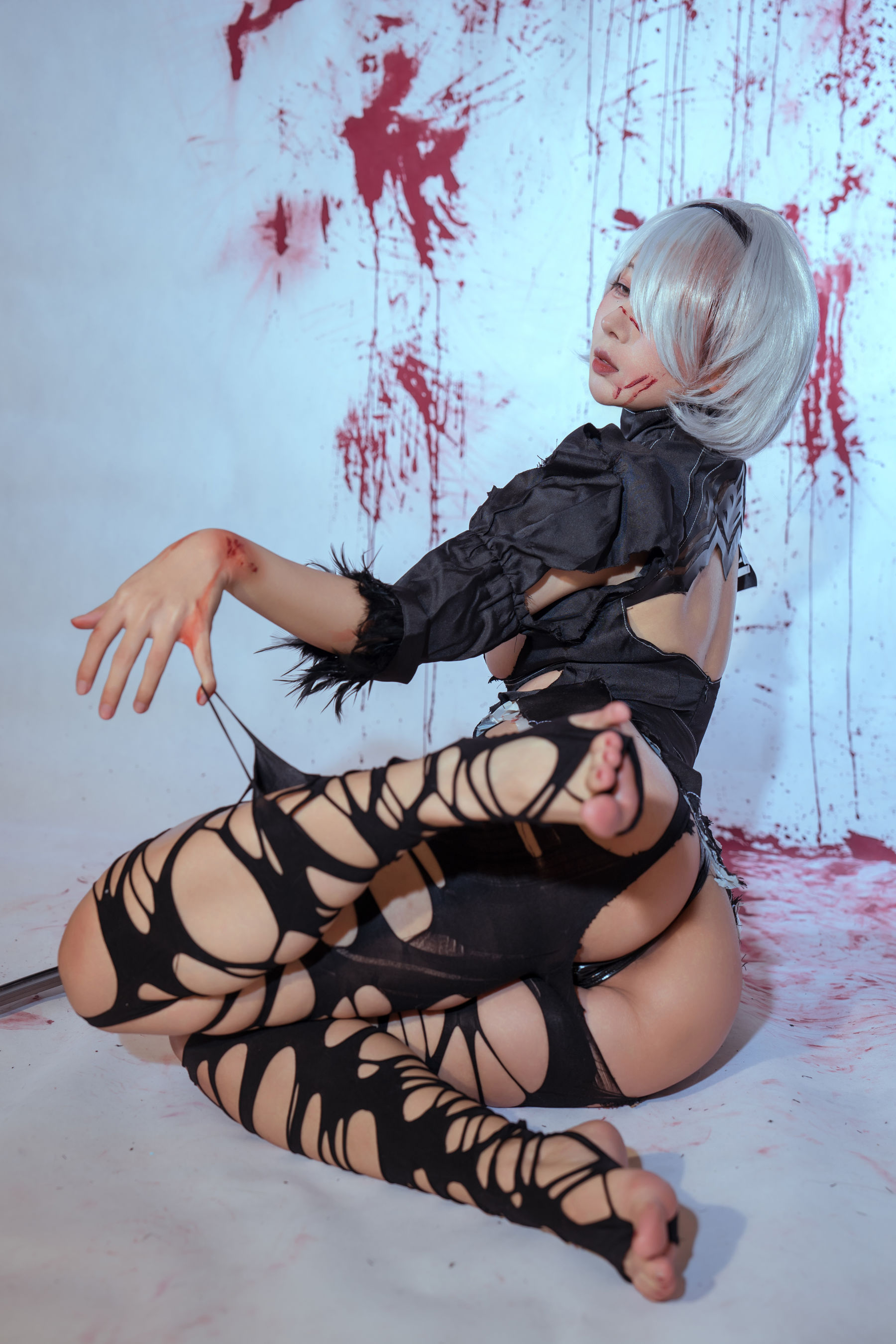 云溪溪 - 奶桃桃 2B YoRHa No.2 Type B 下