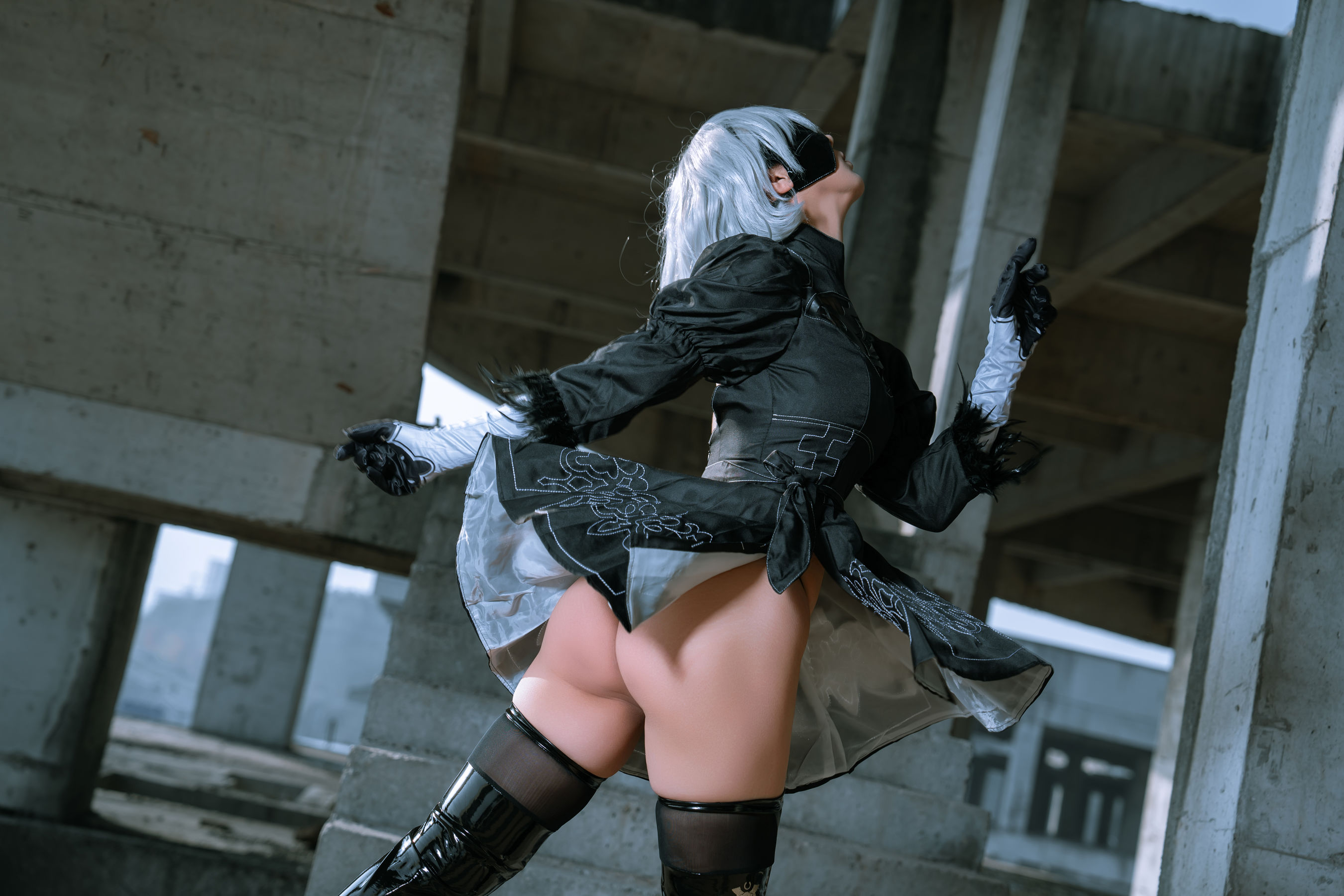 云溪溪 - 奶桃桃 2B YoRHa No.2 Type B 下