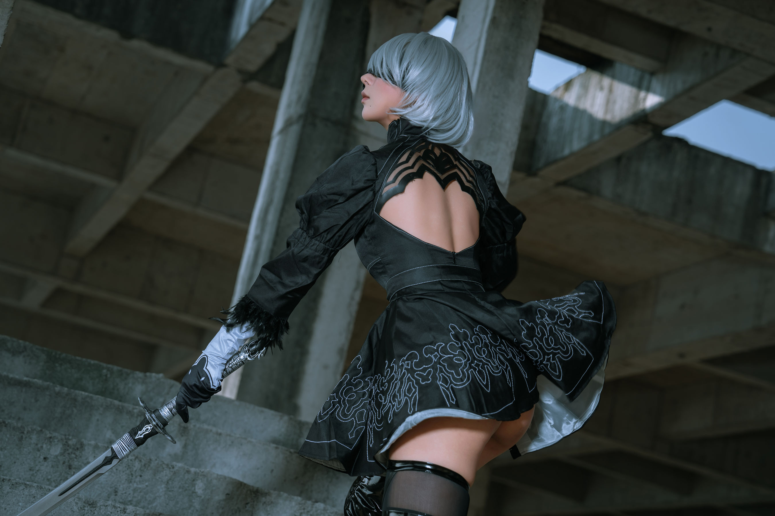 云溪溪 - 奶桃桃 2B YoRHa No.2 Type B 下