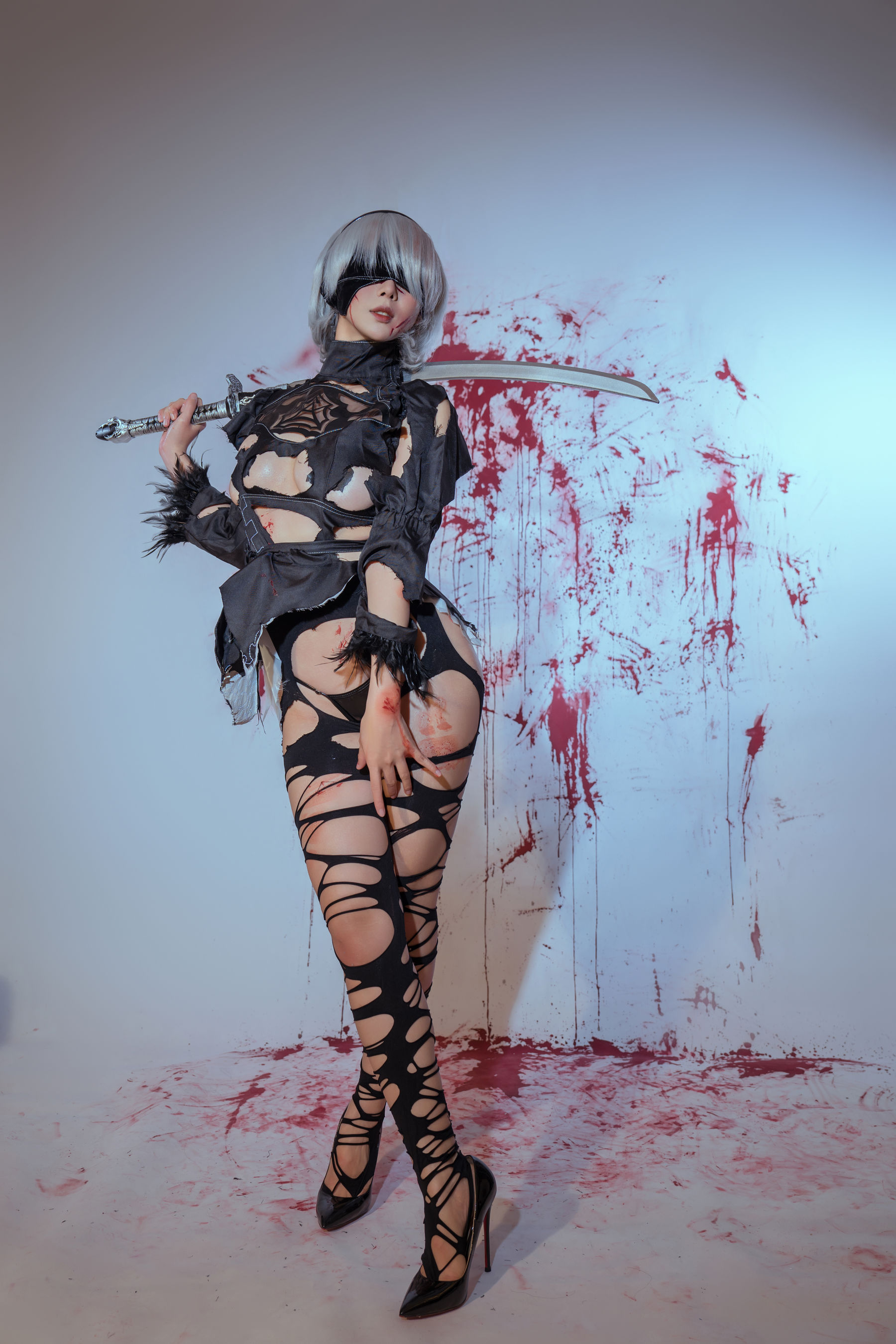 云溪溪 - 奶桃桃 2B YoRHa No.2 Type B 下