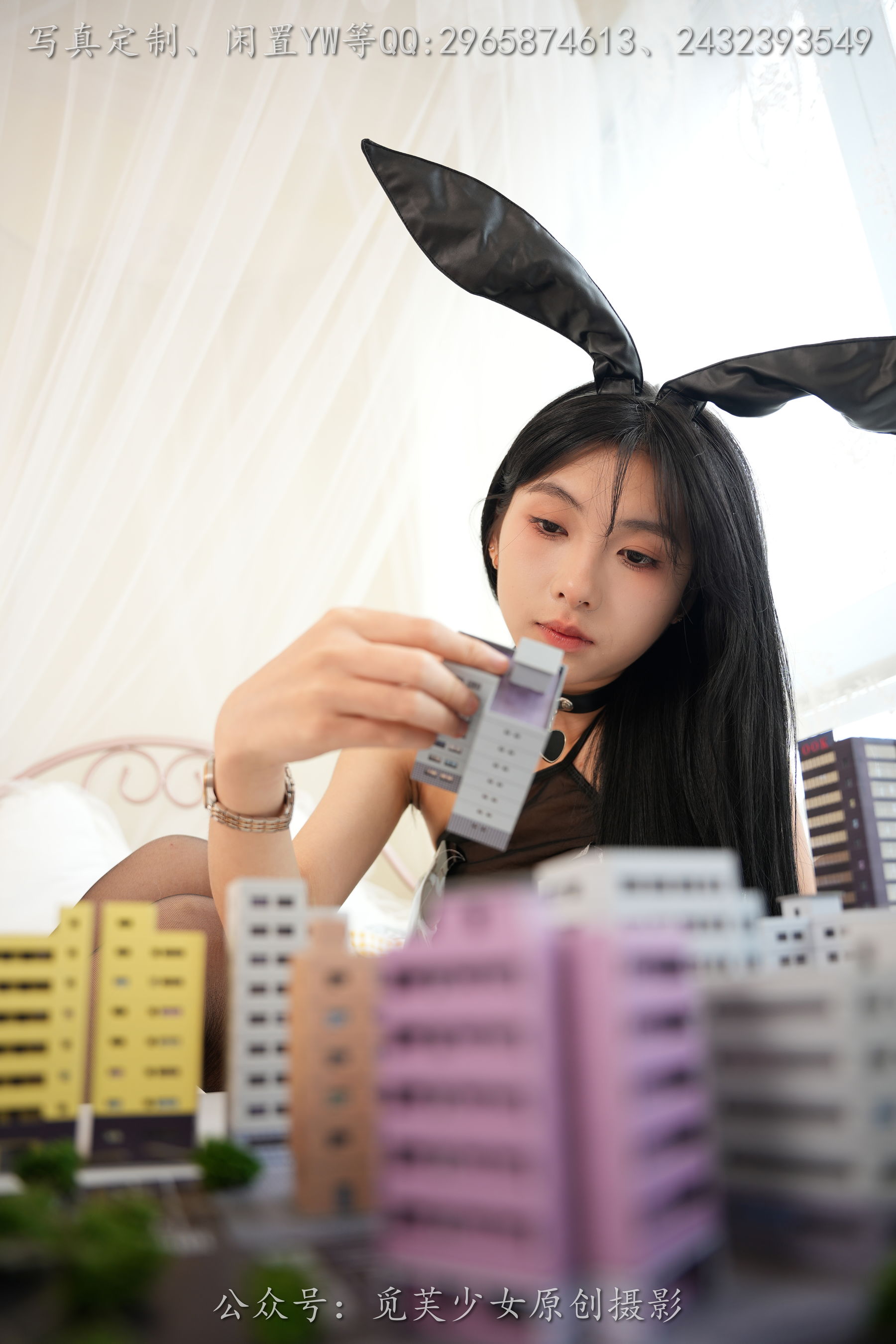 [觅芙少女] NO.273 灵儿 —梦见误入小人国，化身巨人少女