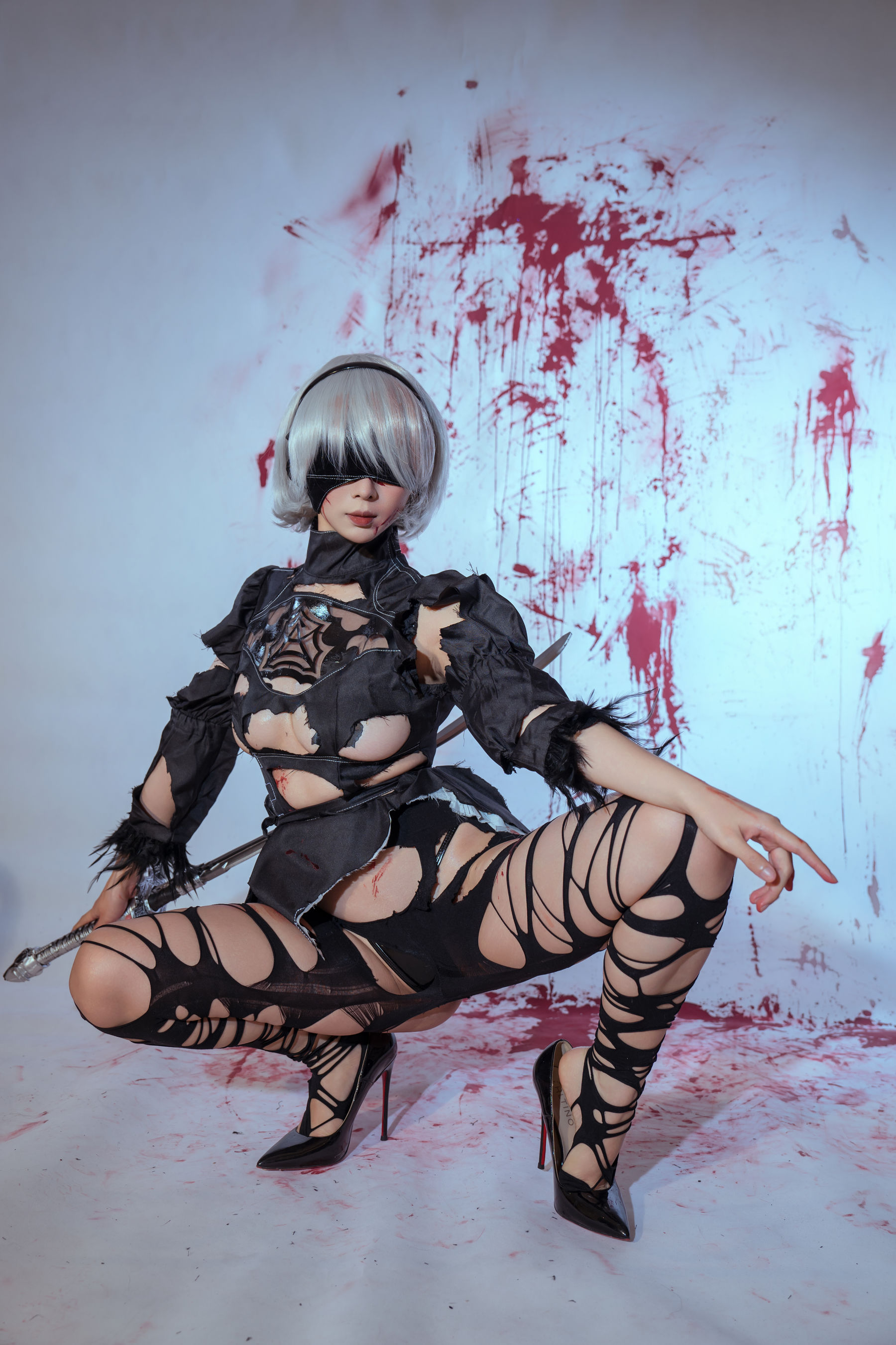 云溪溪 - 奶桃桃 2B YoRHa No.2 Type B 下