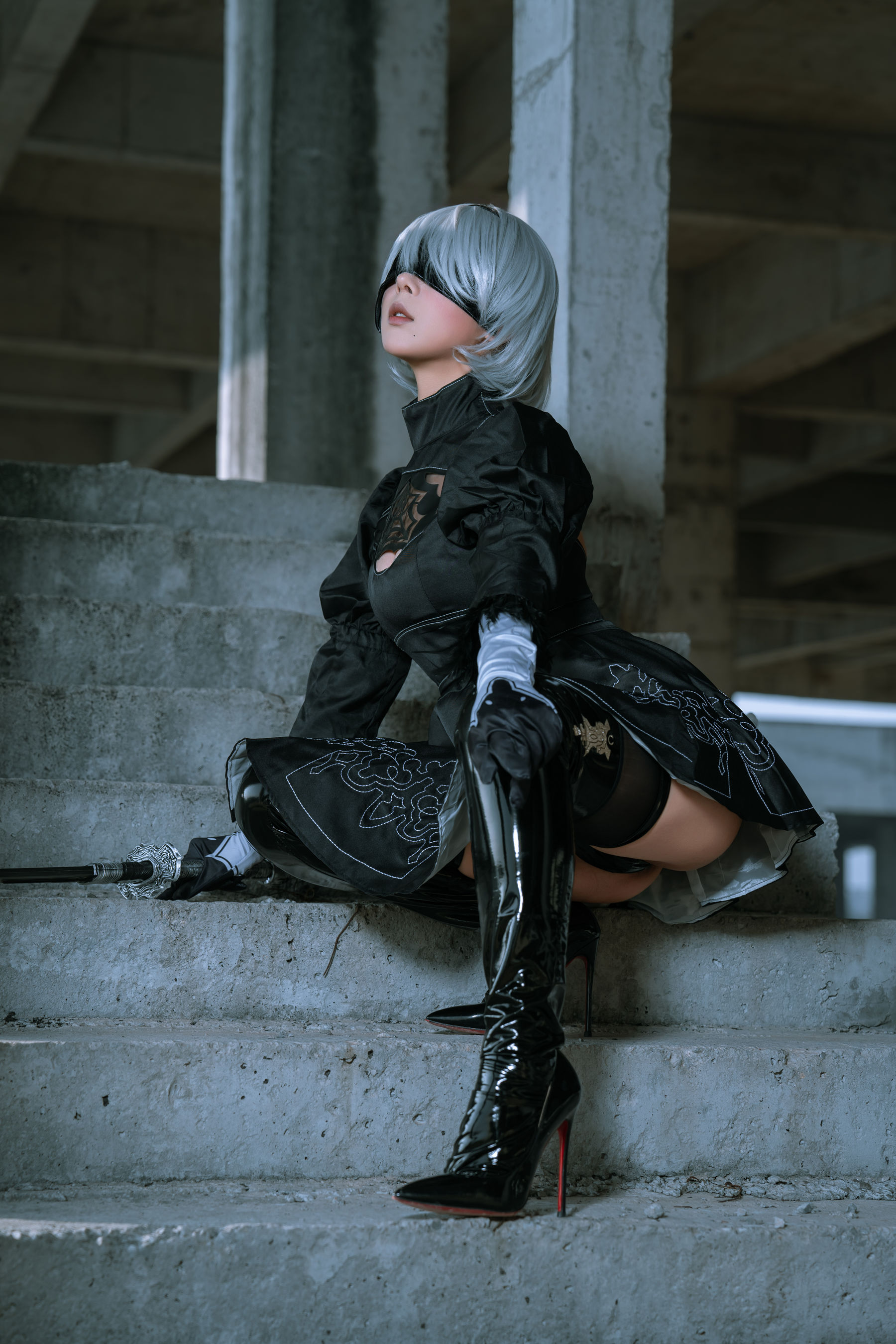 云溪溪 - 奶桃桃 2B YoRHa No.2 Type B 下