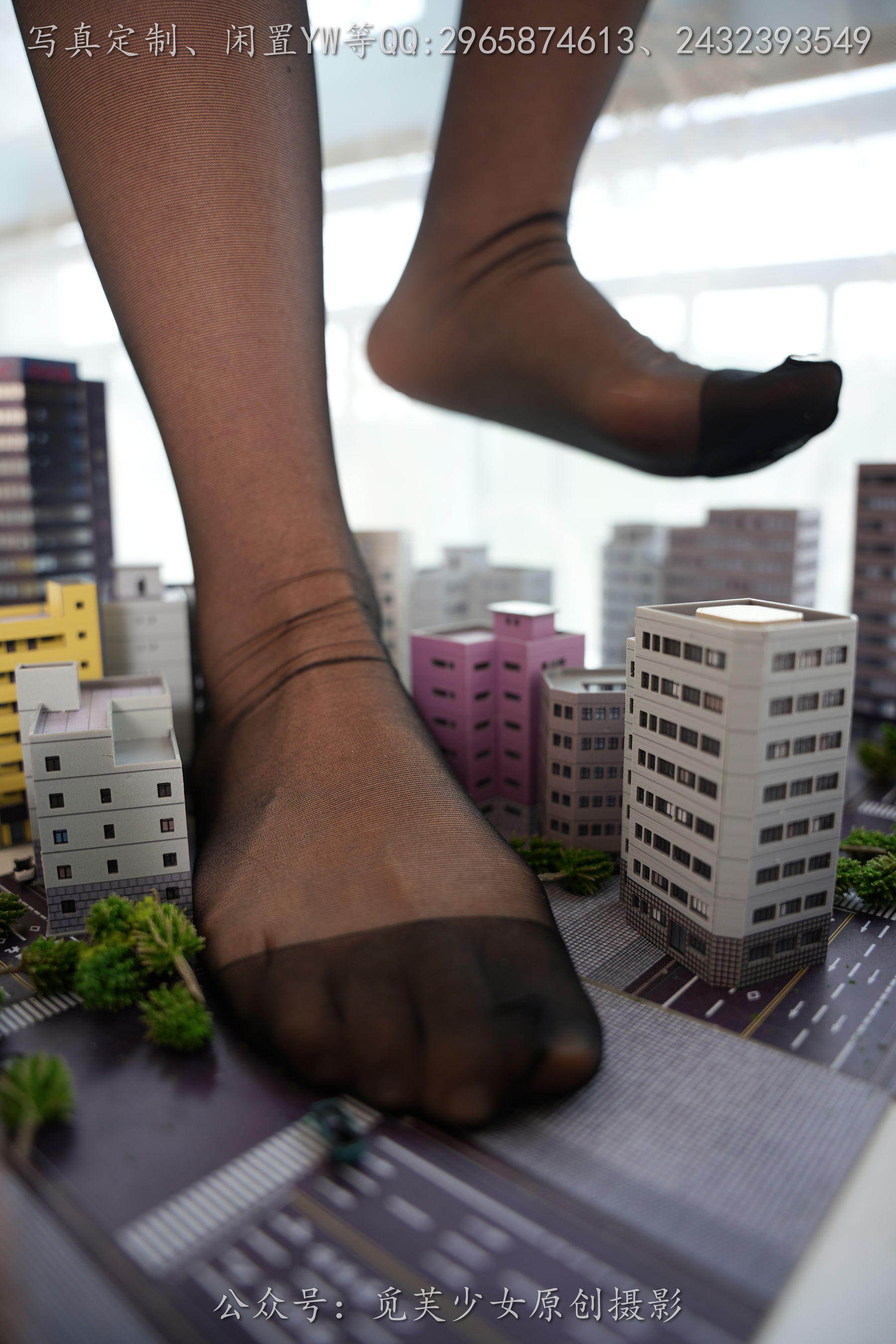 [觅芙少女] NO.273 灵儿 —梦见误入小人国，化身巨人少女