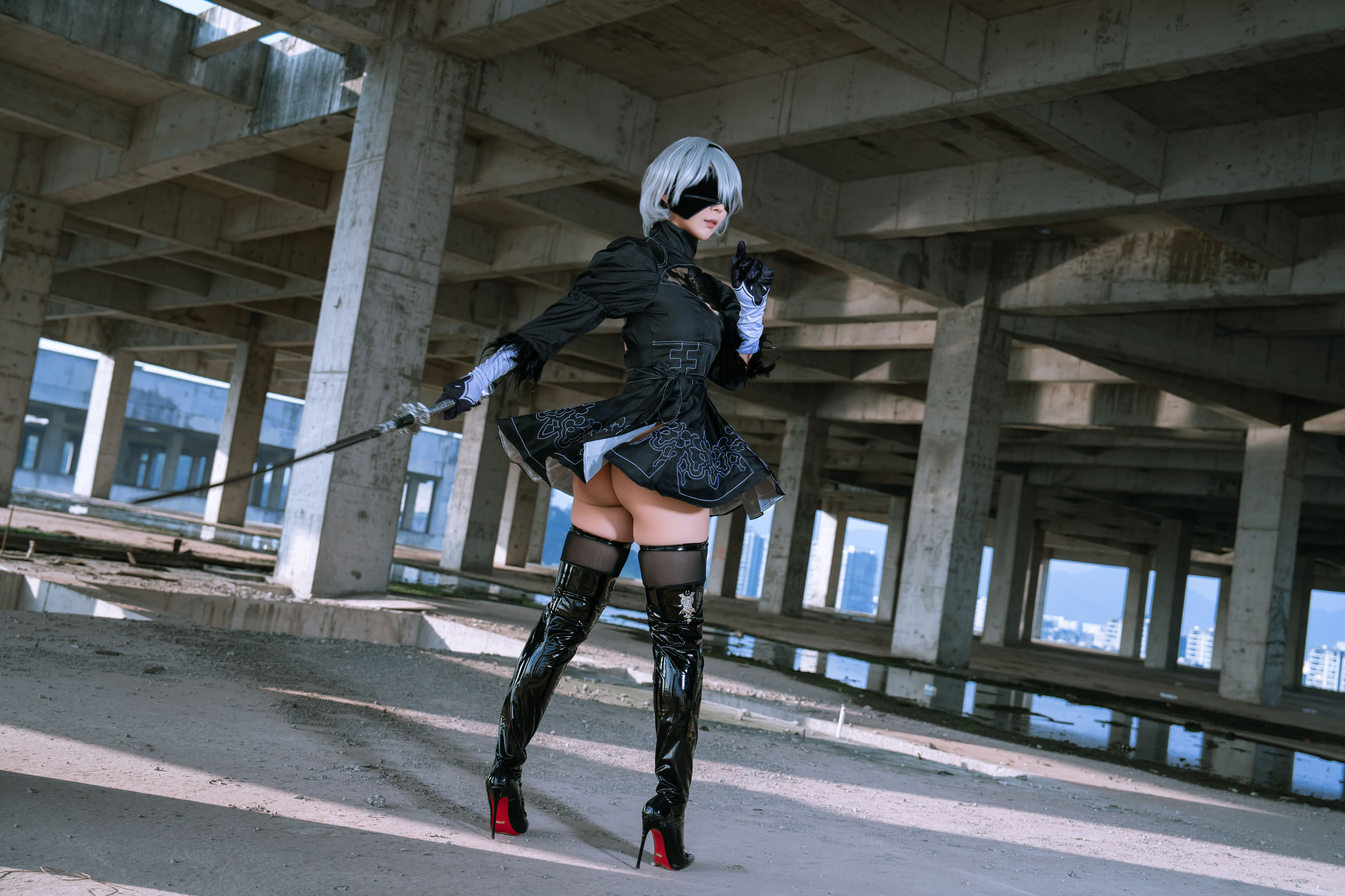 云溪溪 - 奶桃桃 2B YoRHa No.2 Type B 下