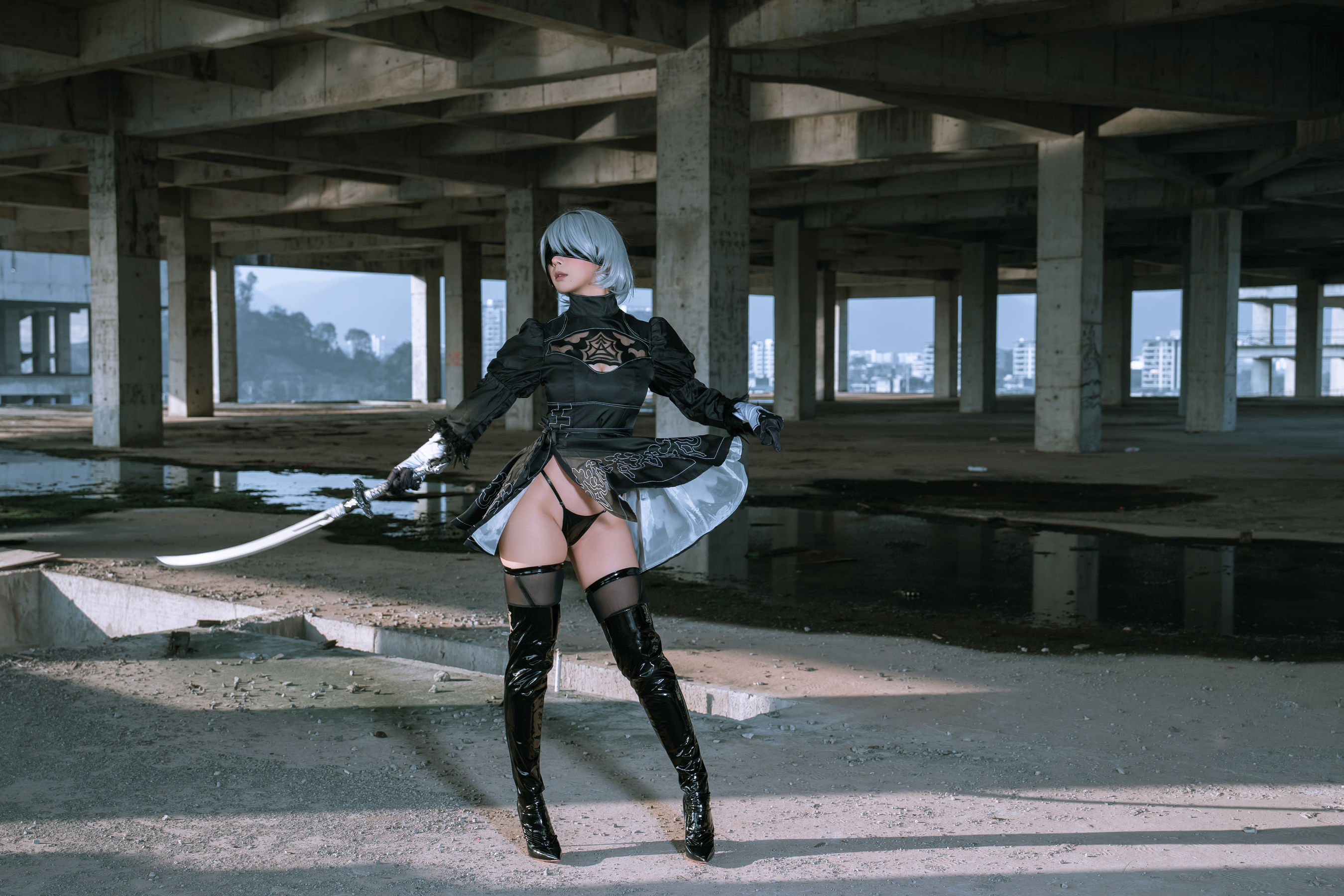 云溪溪 - 奶桃桃 2B YoRHa No.2 Type B 下