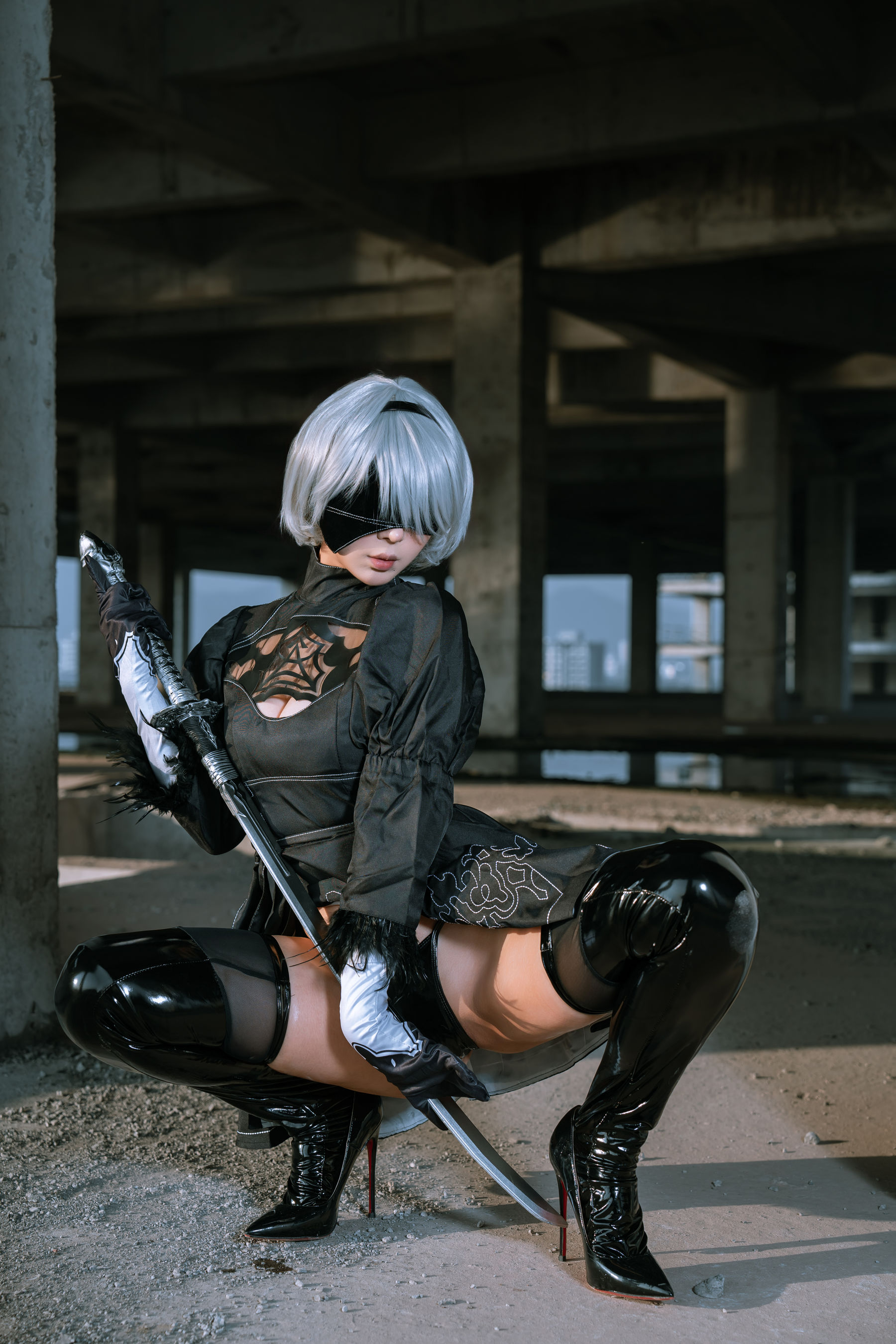 云溪溪 - 奶桃桃 2B YoRHa No.2 Type B 下