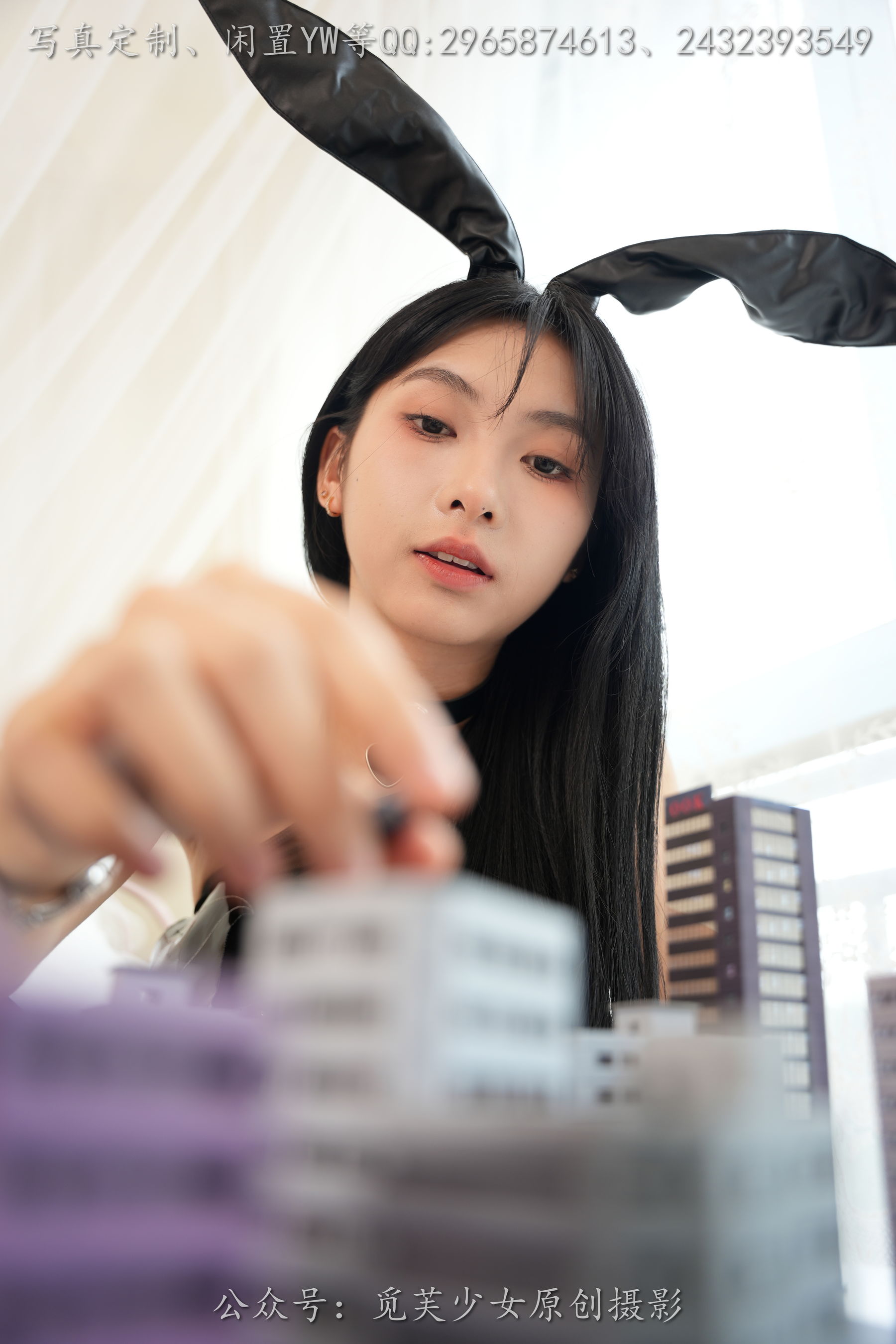 [觅芙少女] NO.273 灵儿 —梦见误入小人国，化身巨人少女