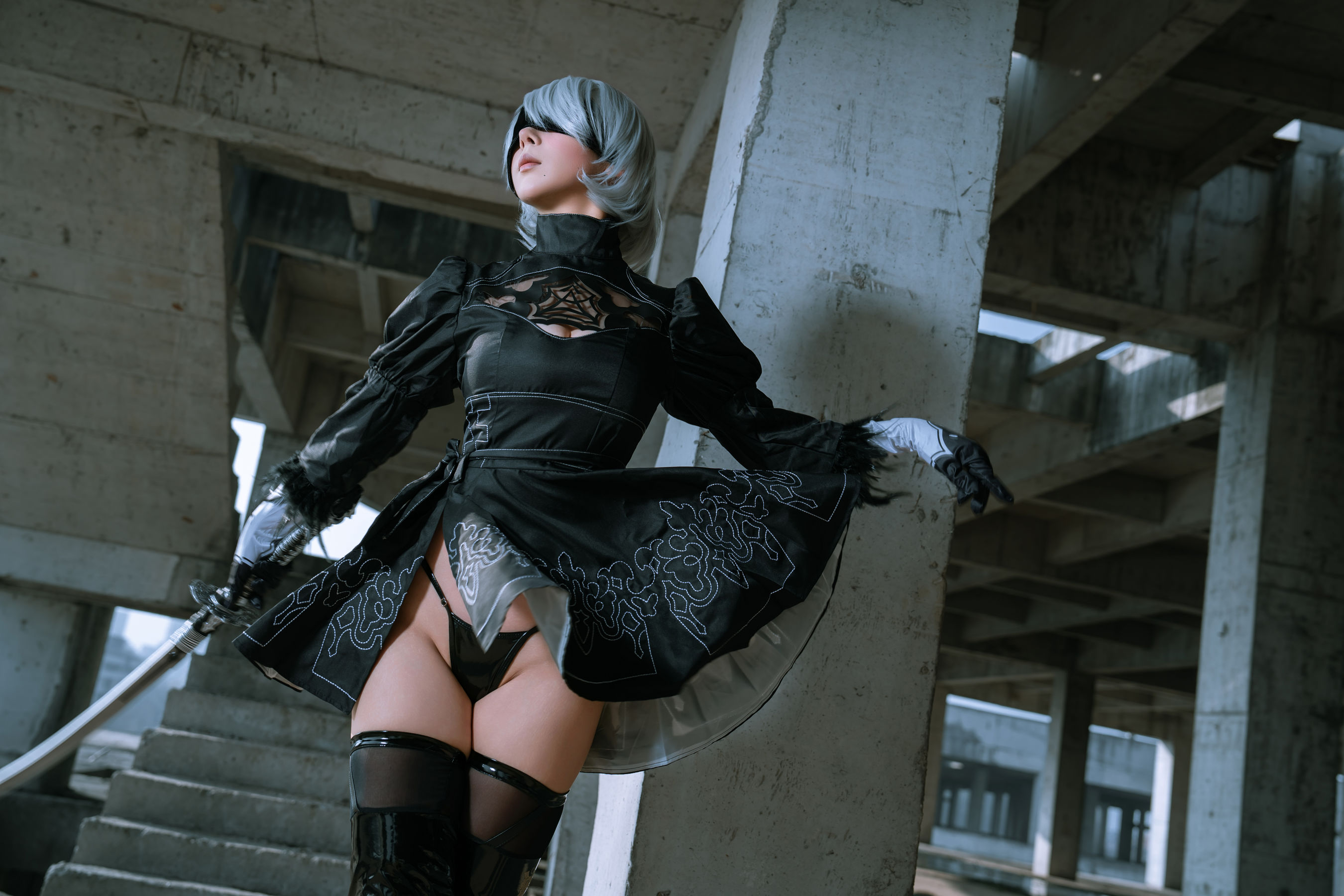 云溪溪 - 奶桃桃 2B YoRHa No.2 Type B 下