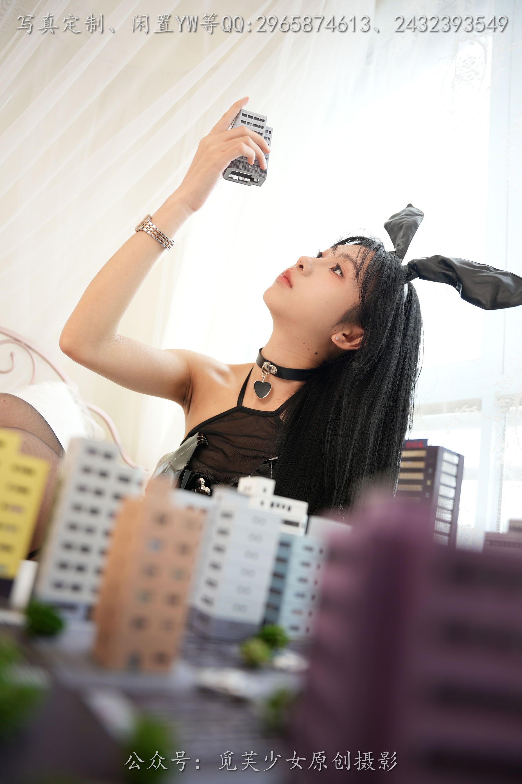 [觅芙少女] NO.273 灵儿 —梦见误入小人国，化身巨人少女