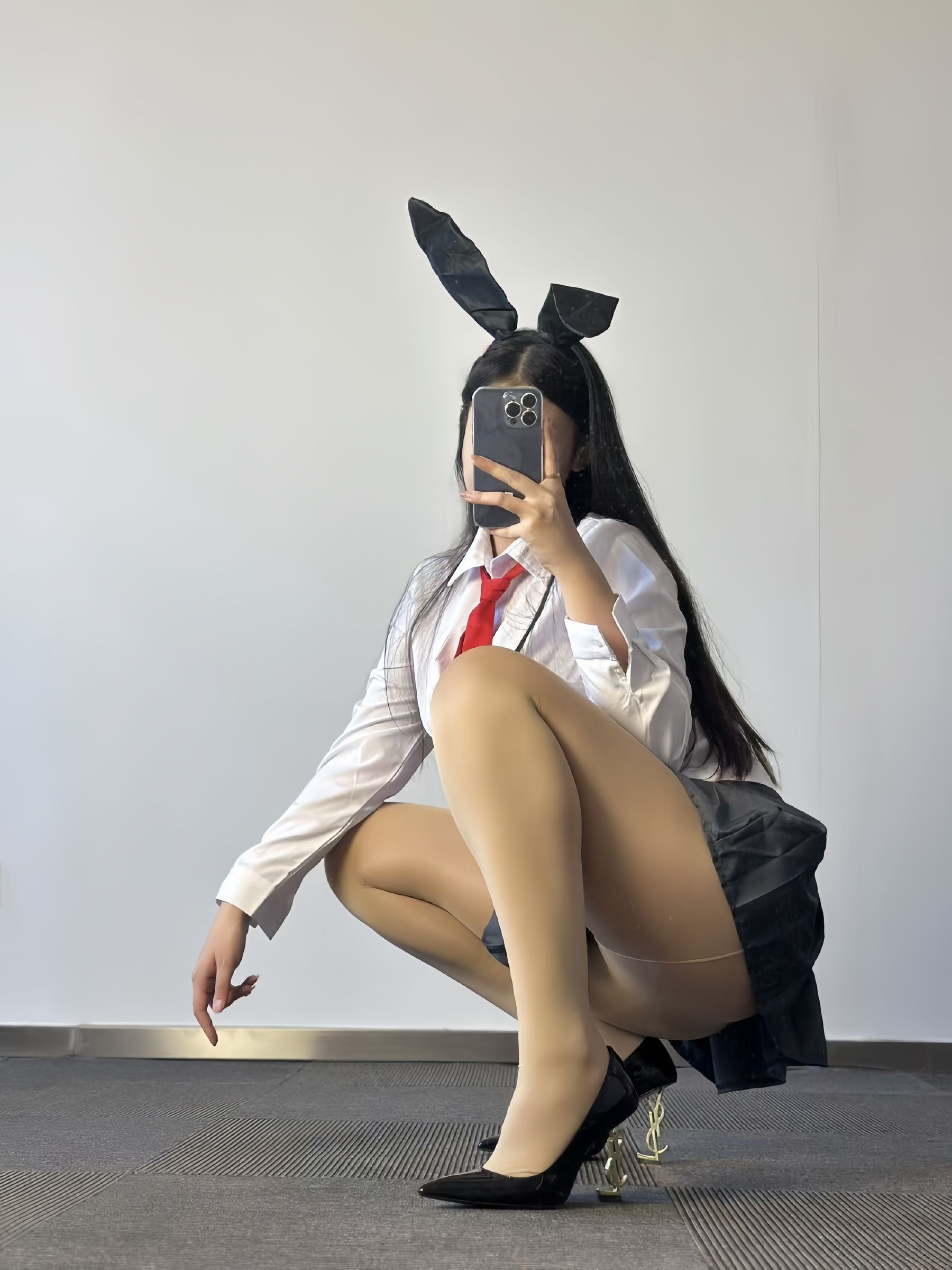 丝足美腿博主美邵女Baby - 兔女郎学姐性感肉丝