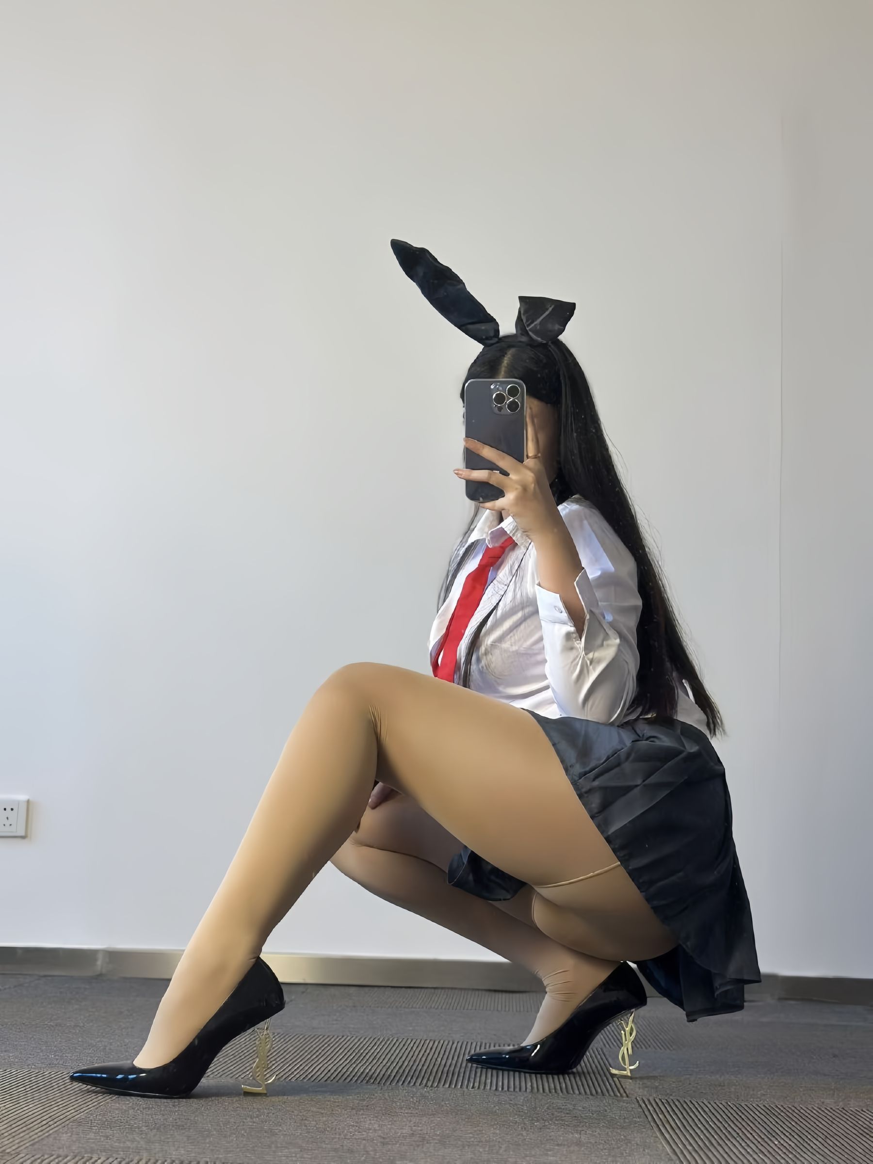 丝足美腿博主美邵女Baby - 兔女郎学姐性感肉丝