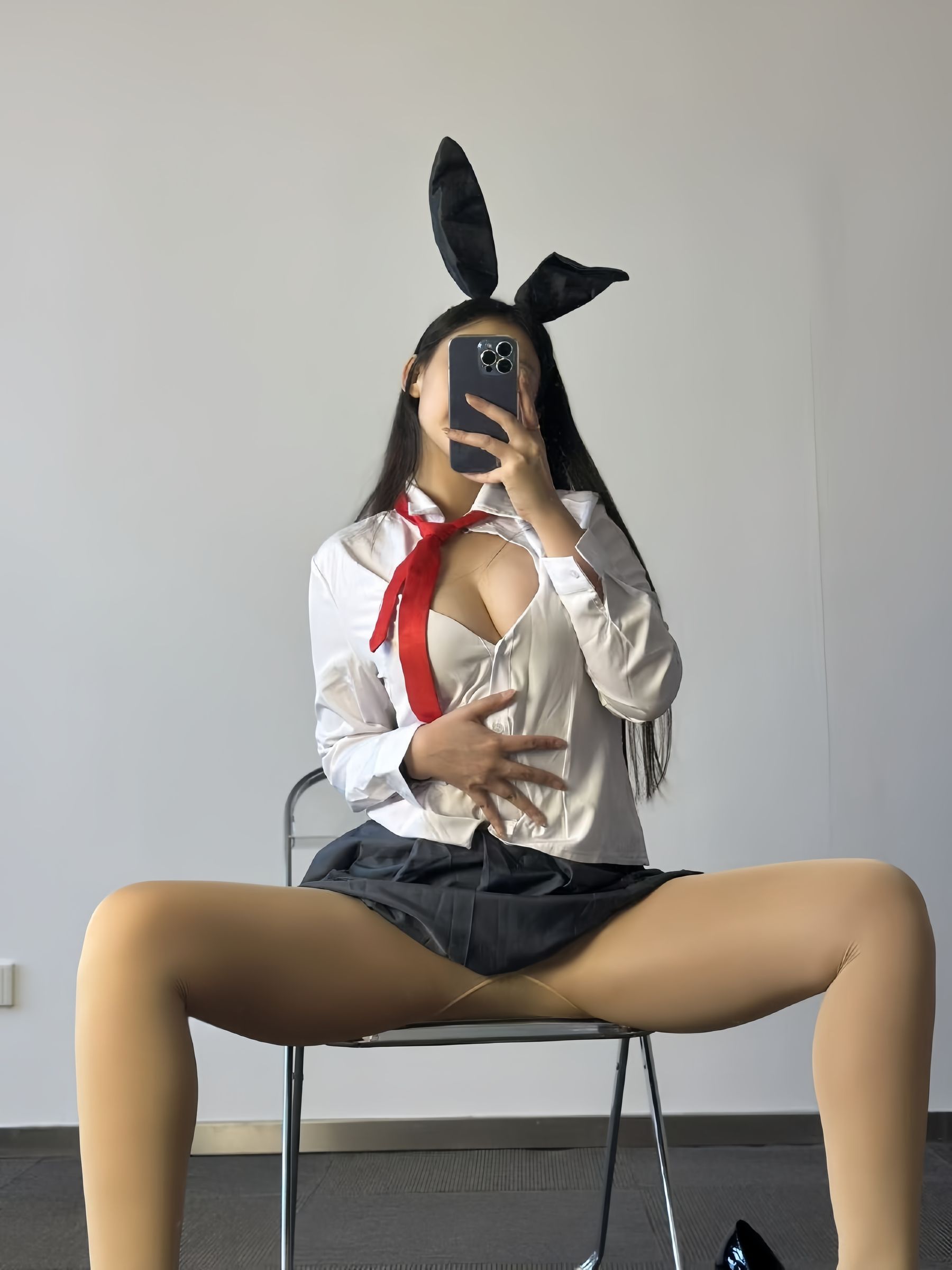 丝足美腿博主美邵女Baby - 兔女郎学姐性感肉丝