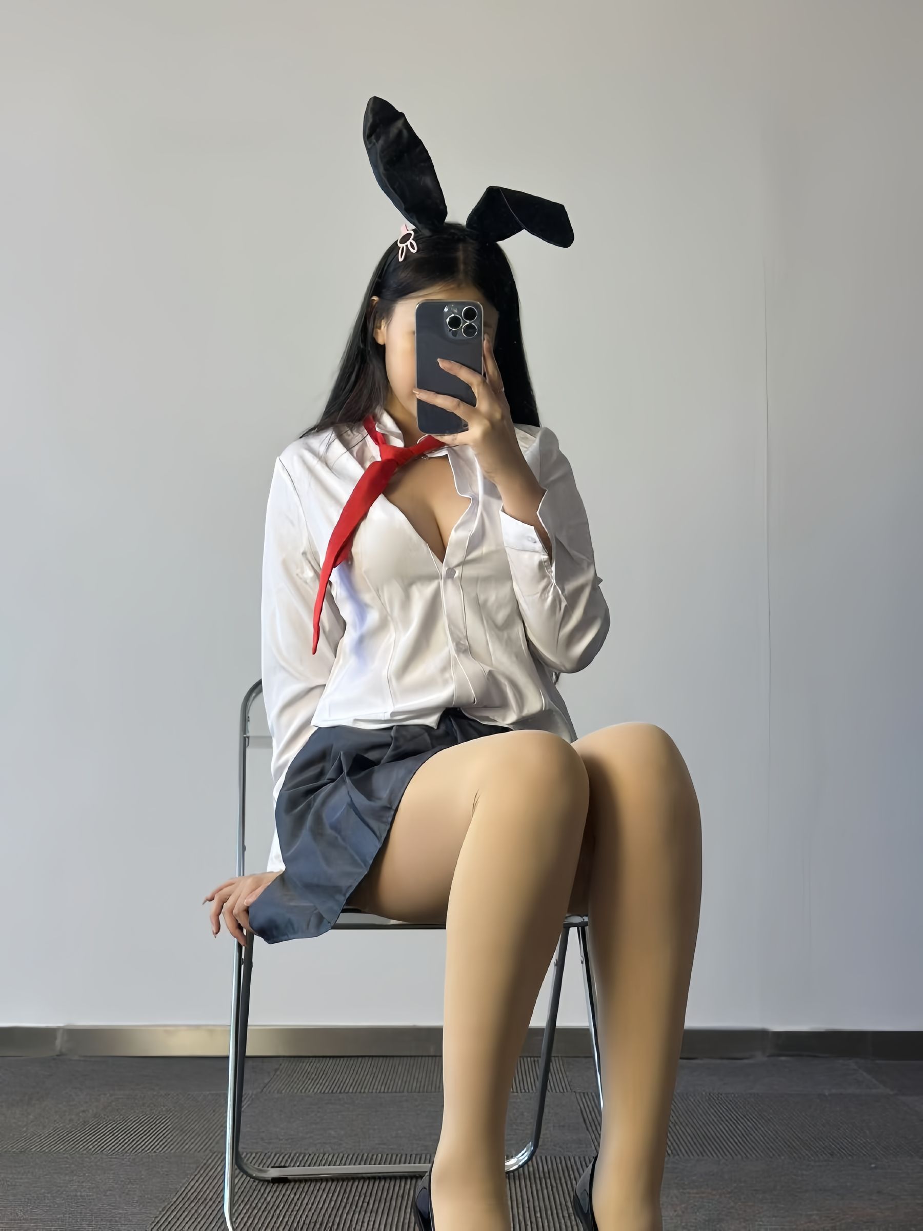 丝足美腿博主美邵女Baby - 兔女郎学姐性感肉丝