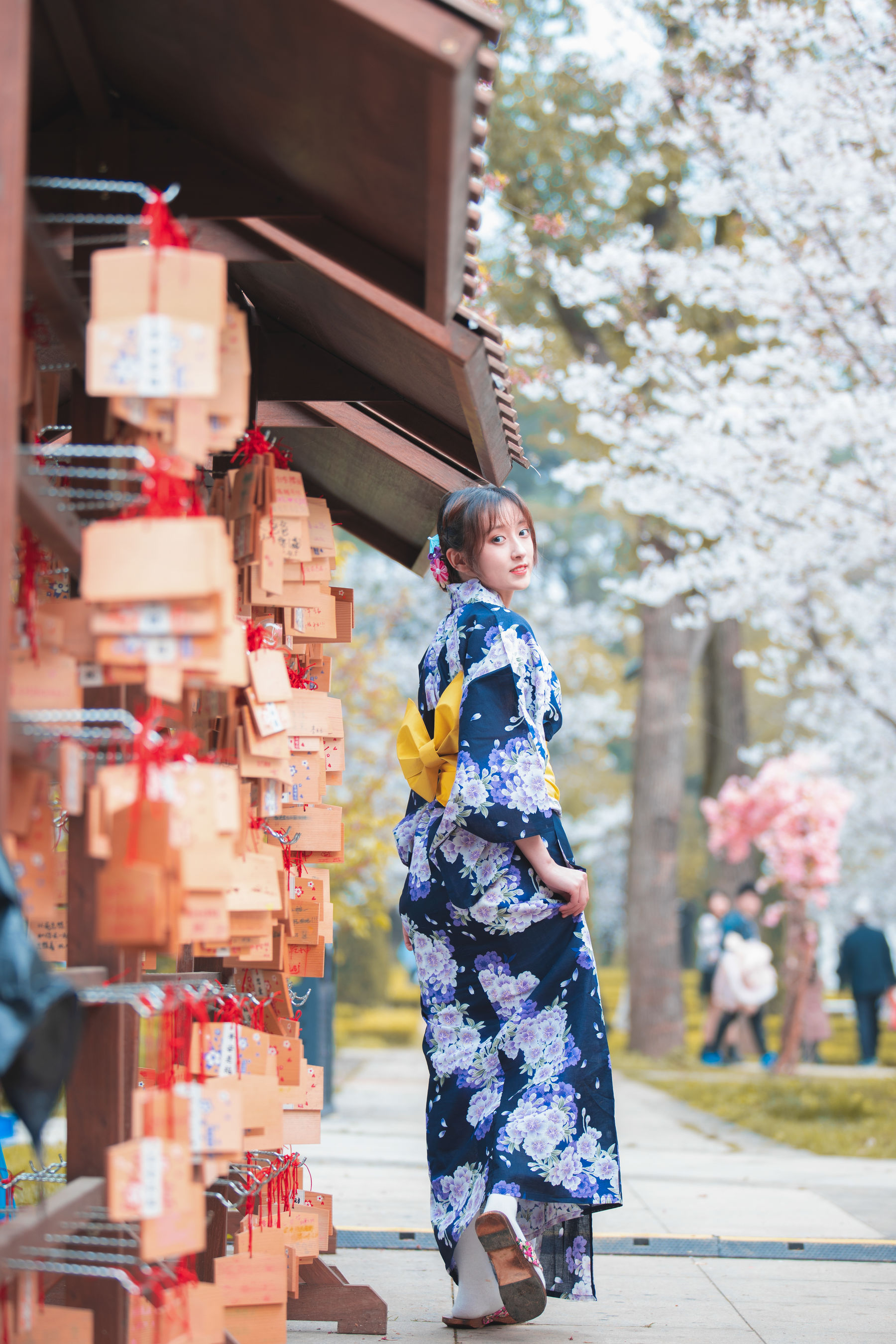 冬马路纱 - 樱园浴衣