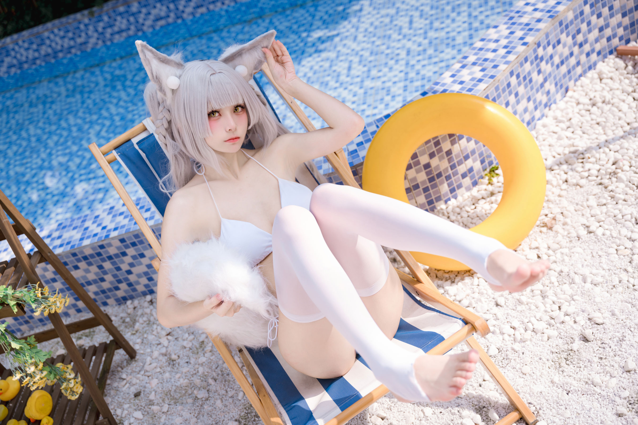九柒喵 - 朝凪泳装
