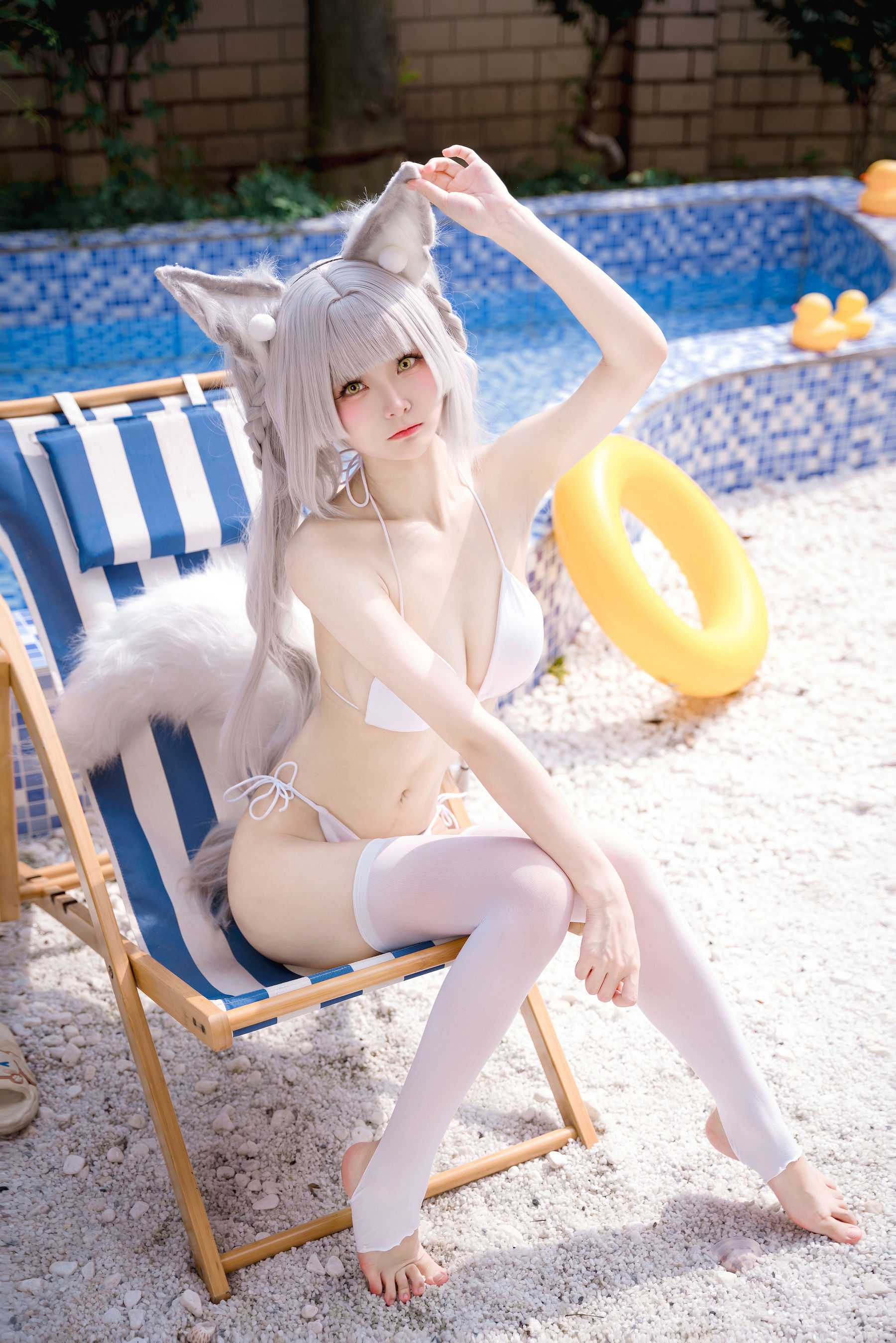 九柒喵 - 朝凪泳装