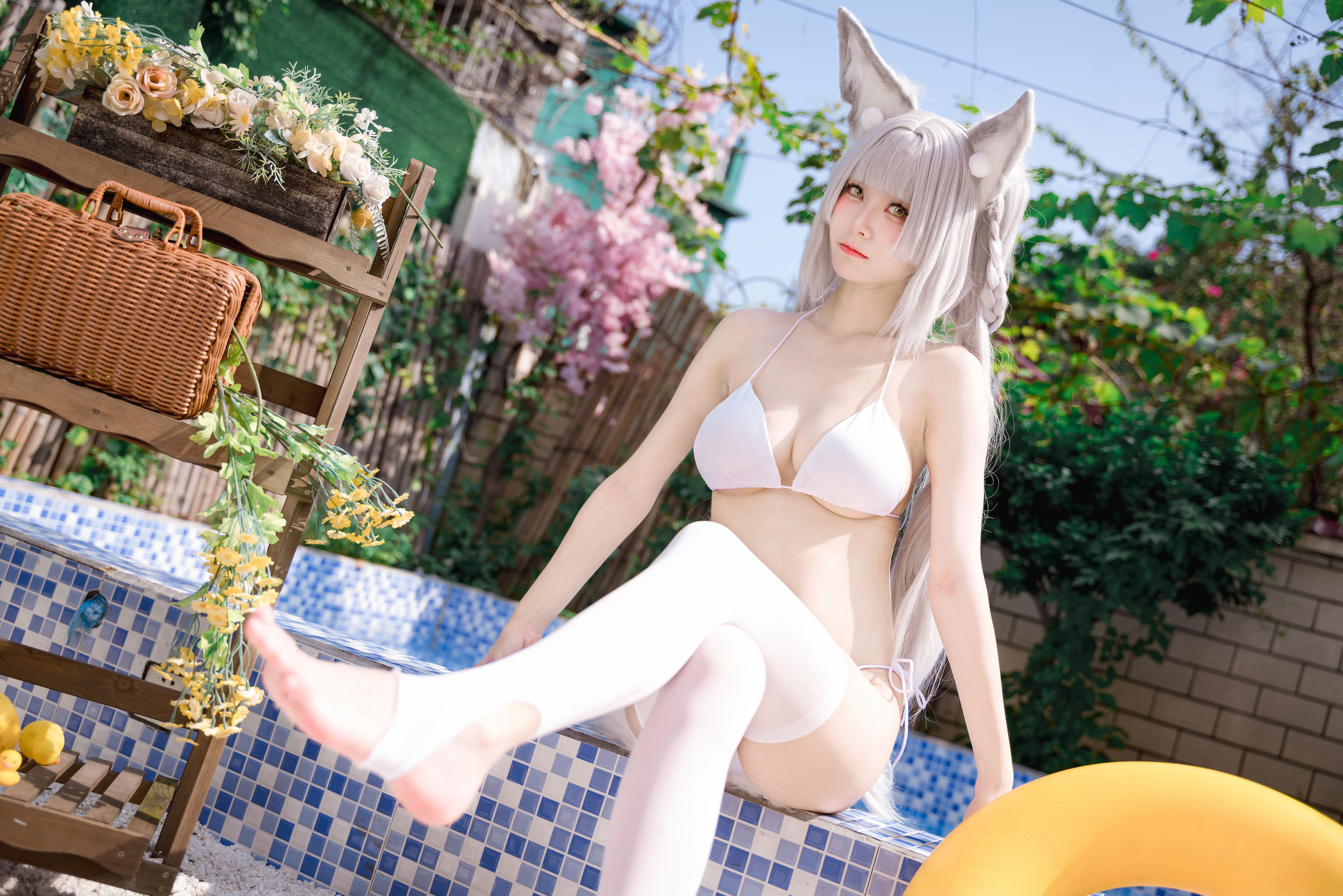 九柒喵 - 朝凪泳装