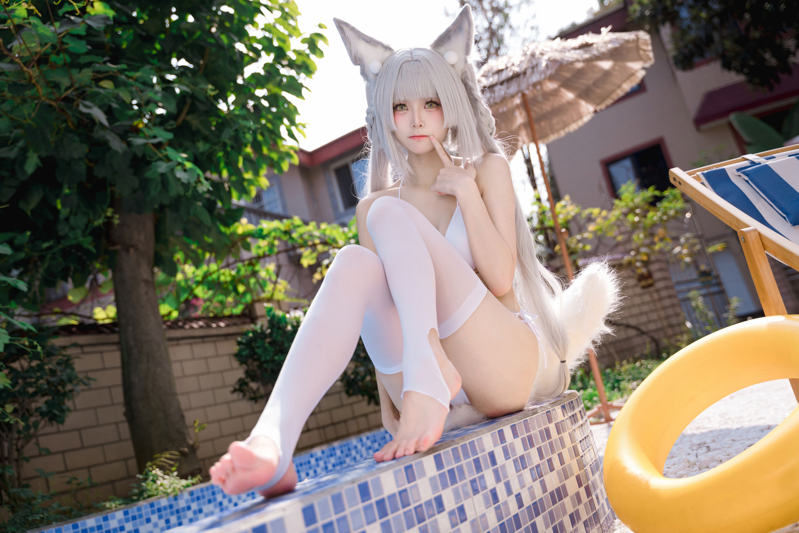 九柒喵 - 朝凪泳装